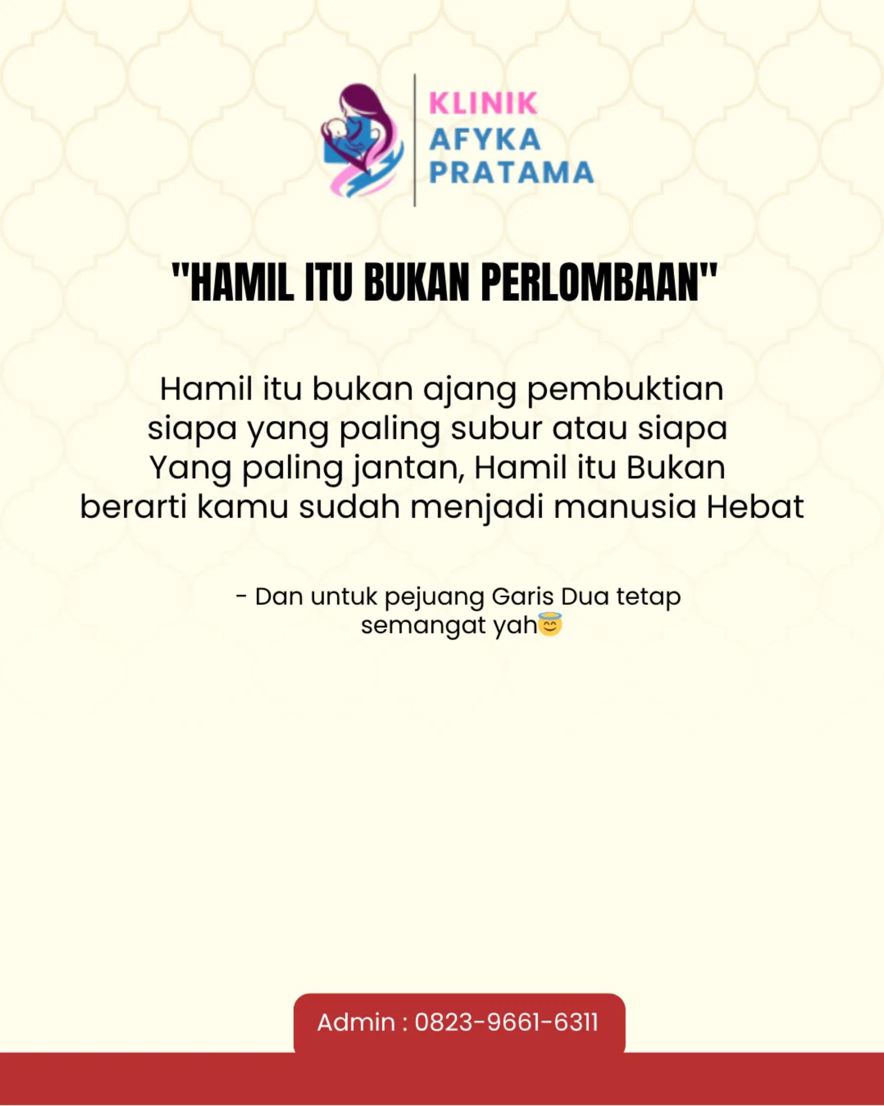 @Klinik Afyka Pratama