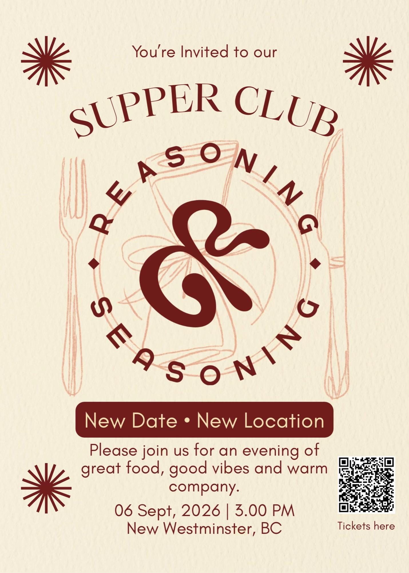 @Reasoning and Seasoning