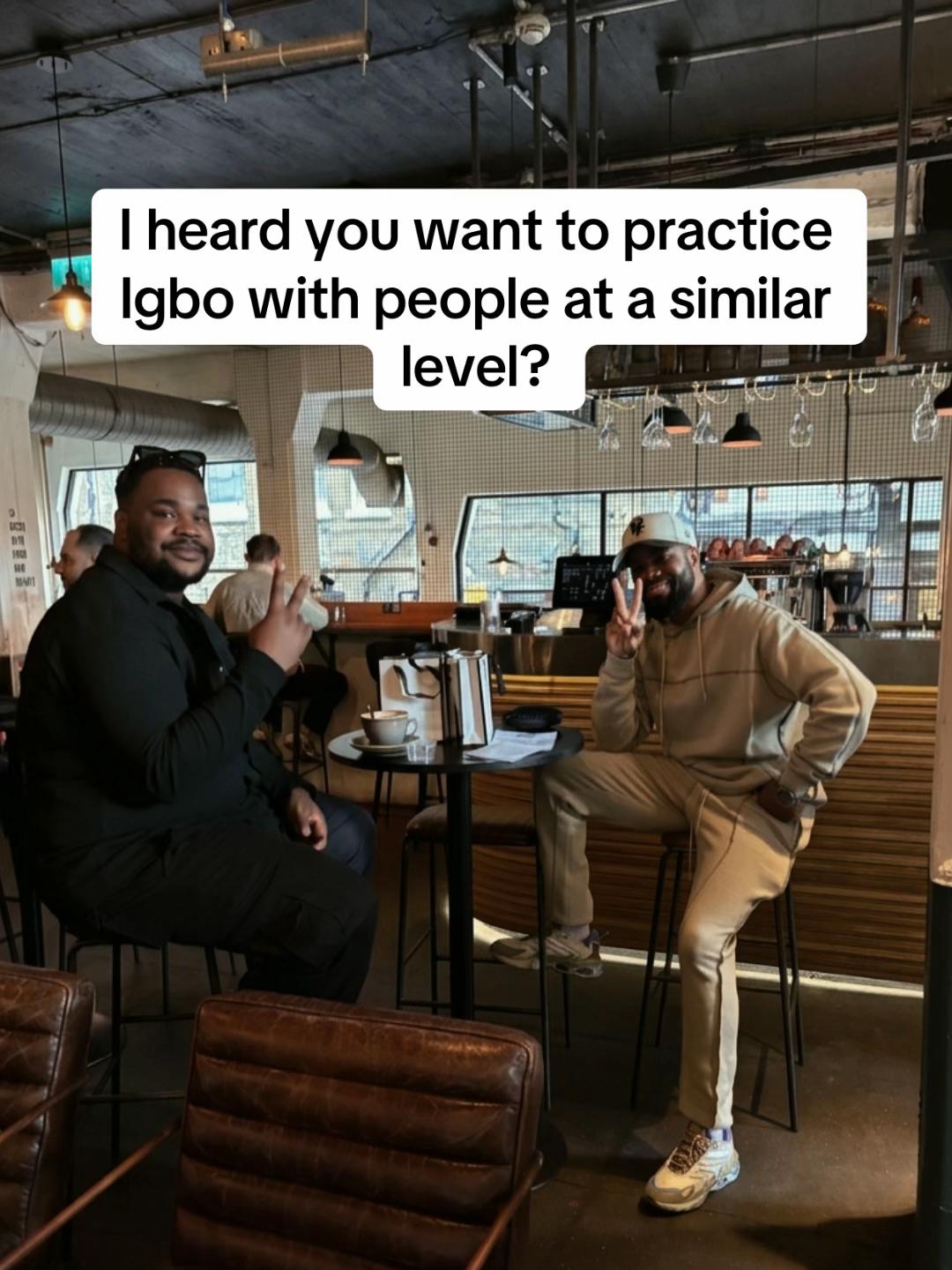 @Bido Ịsụ Igbo