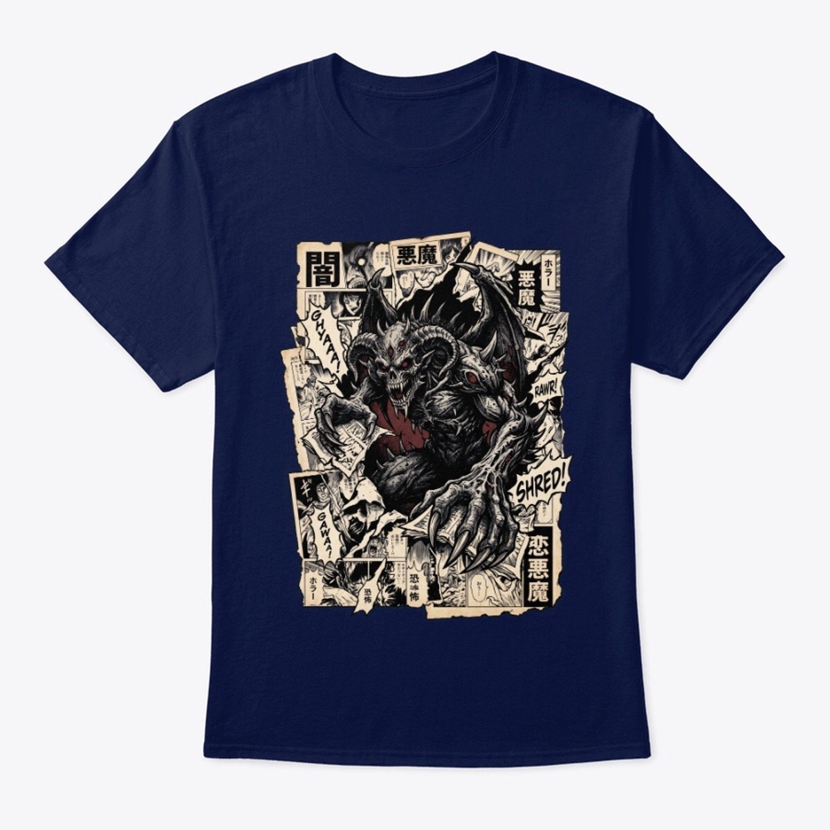 @Anime Graphic Tshirt