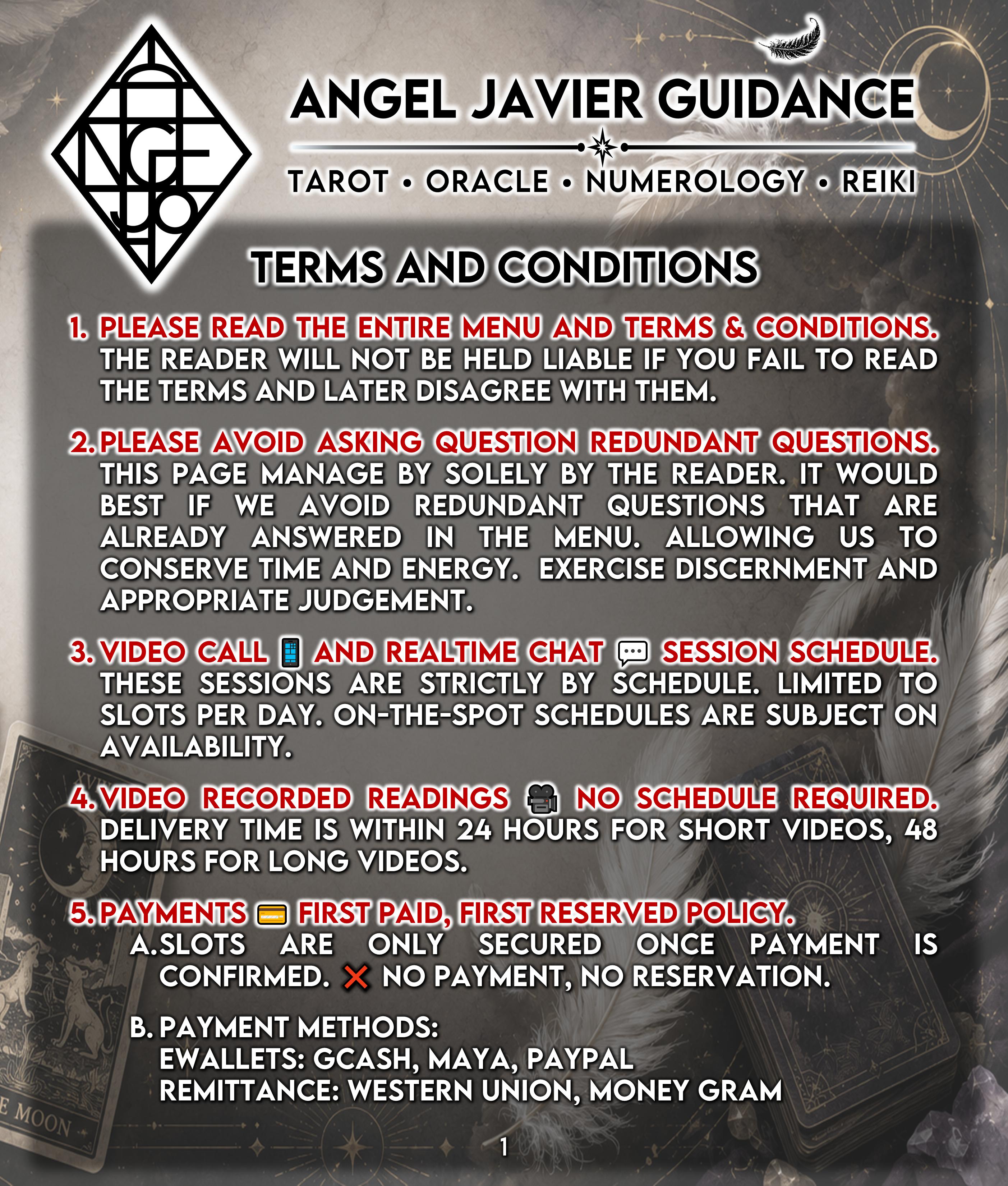 @Angel Javier Guidance
