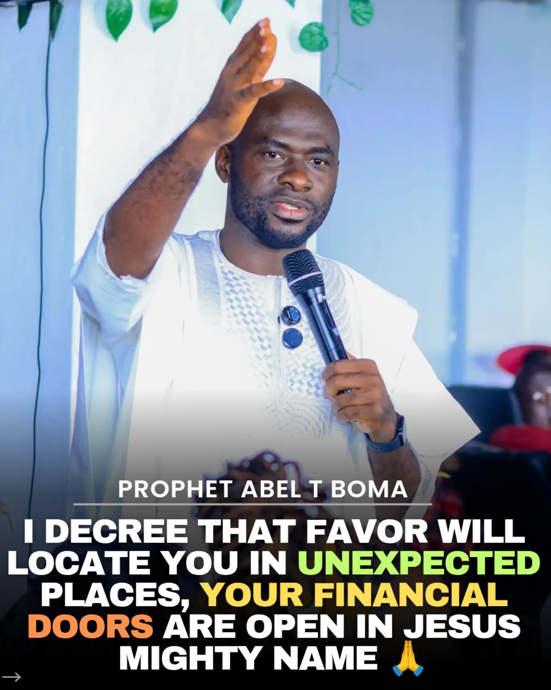 @PROPHET ABEL TAMUNOMINABO BOMA