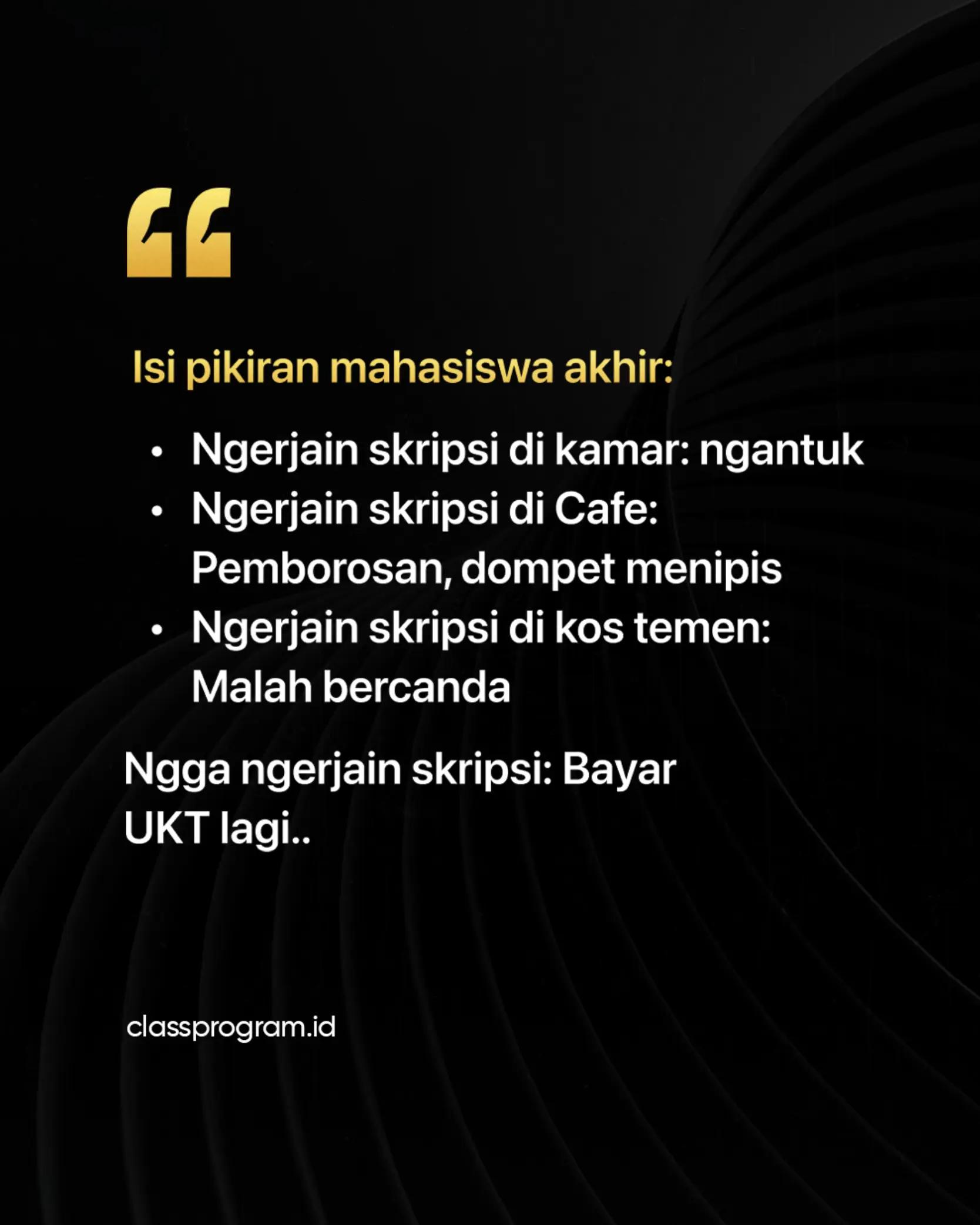 @Bimbingan Skripsi & Tesis