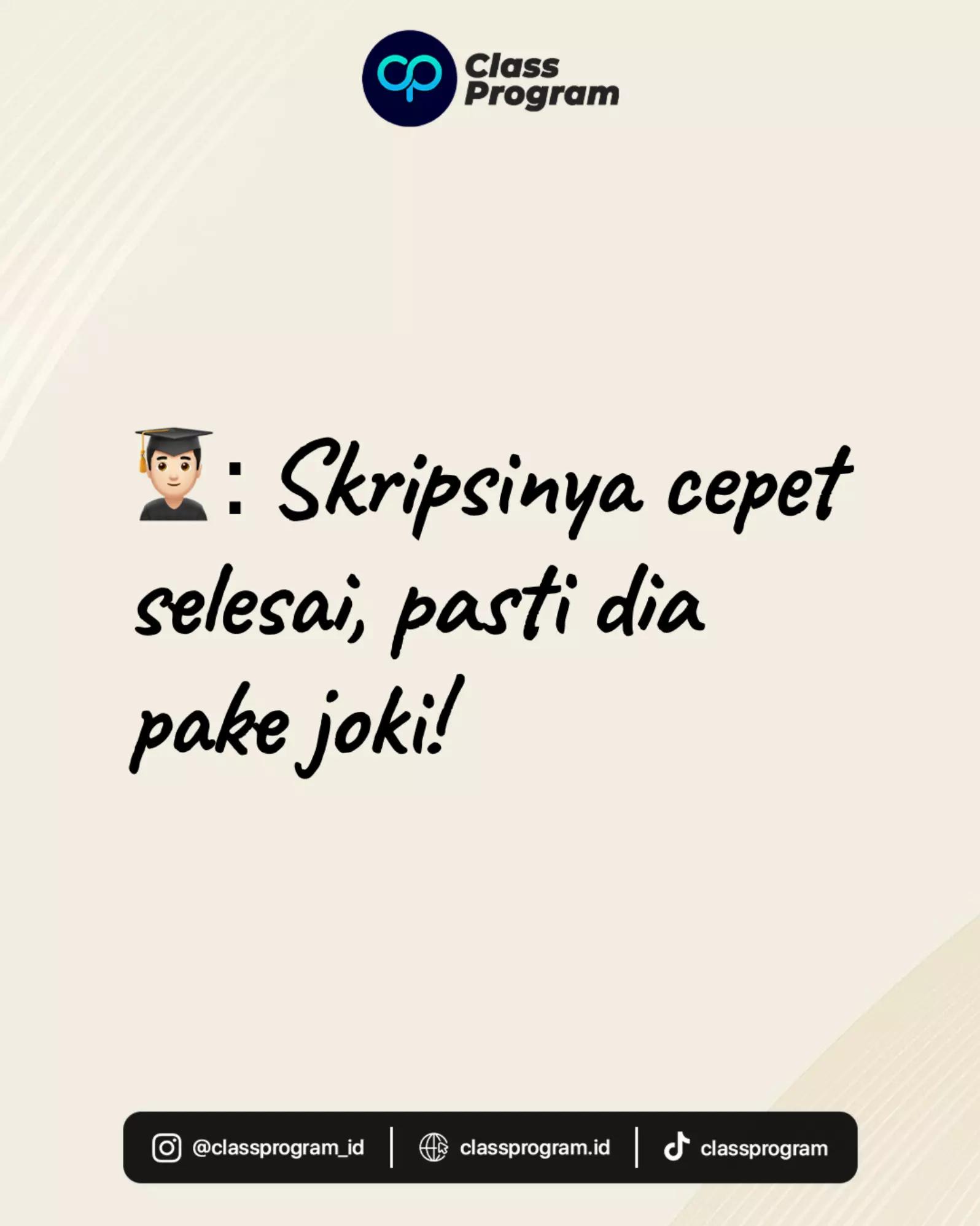 @Bimbingan Skripsi & Tesis