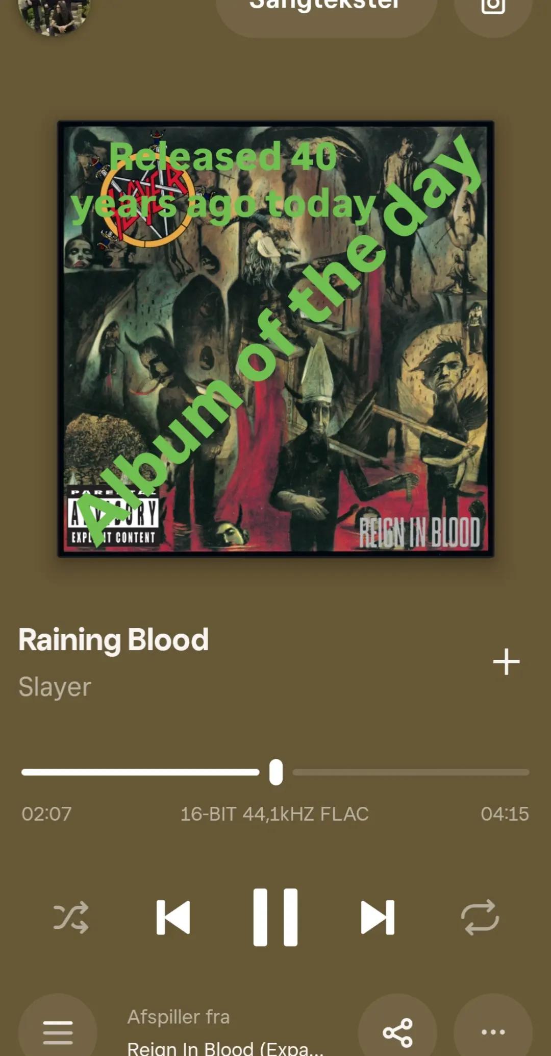 @Album of the day