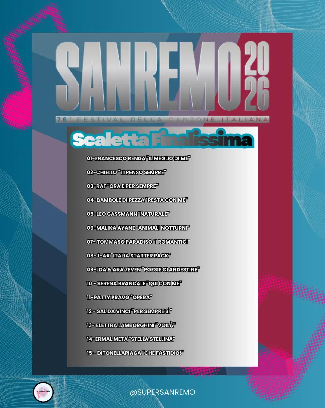 @Perché Sanremo È Sanremo