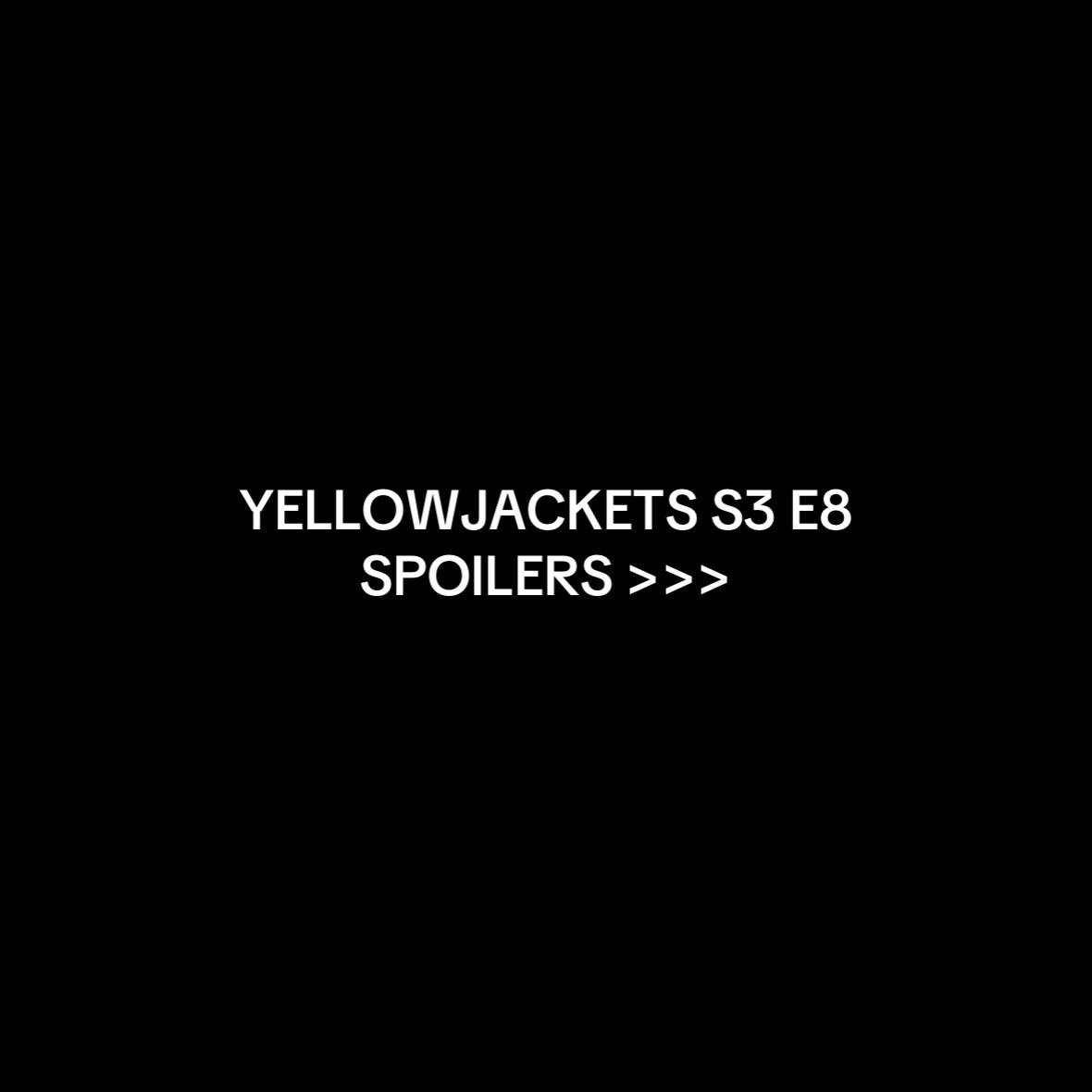 @cait ❤︎ | yj s3 spoilers