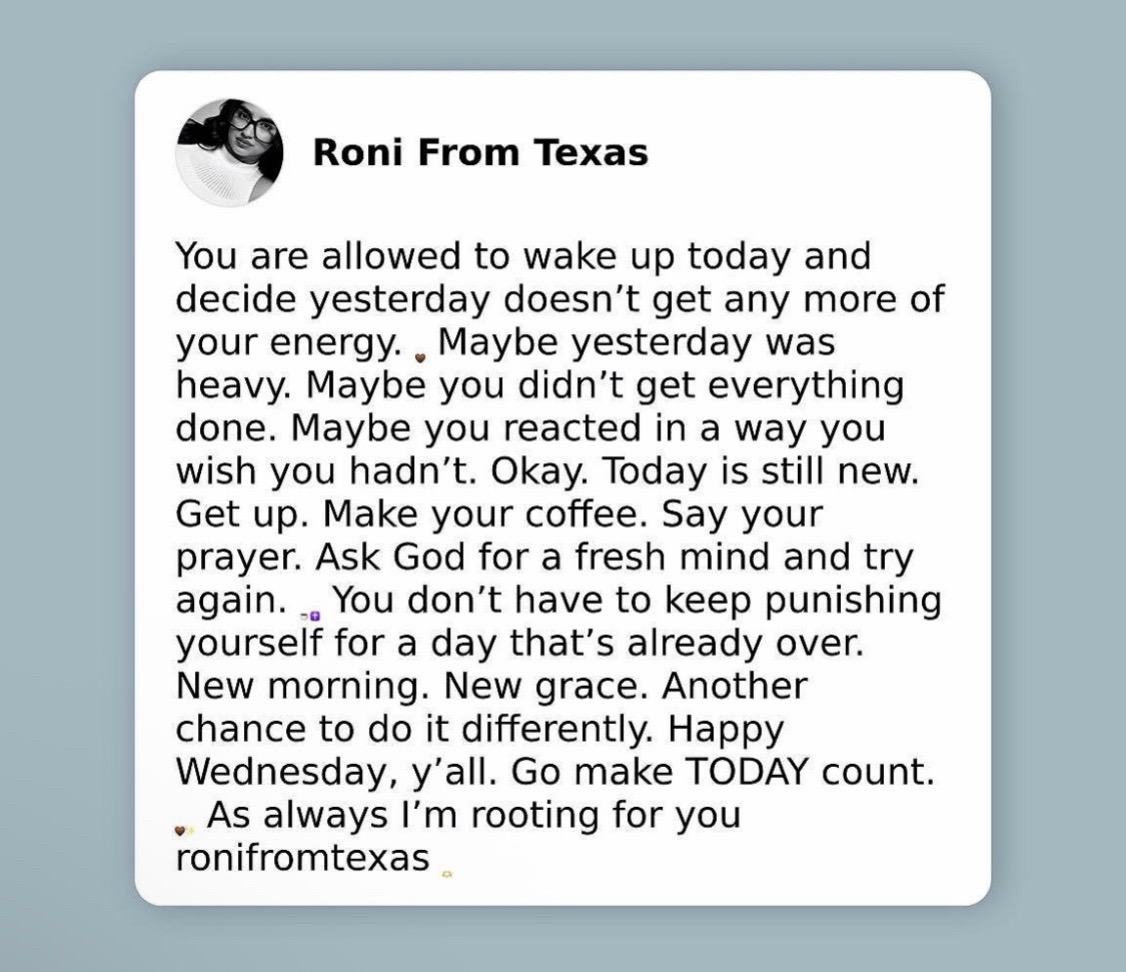 @Roni from Texas