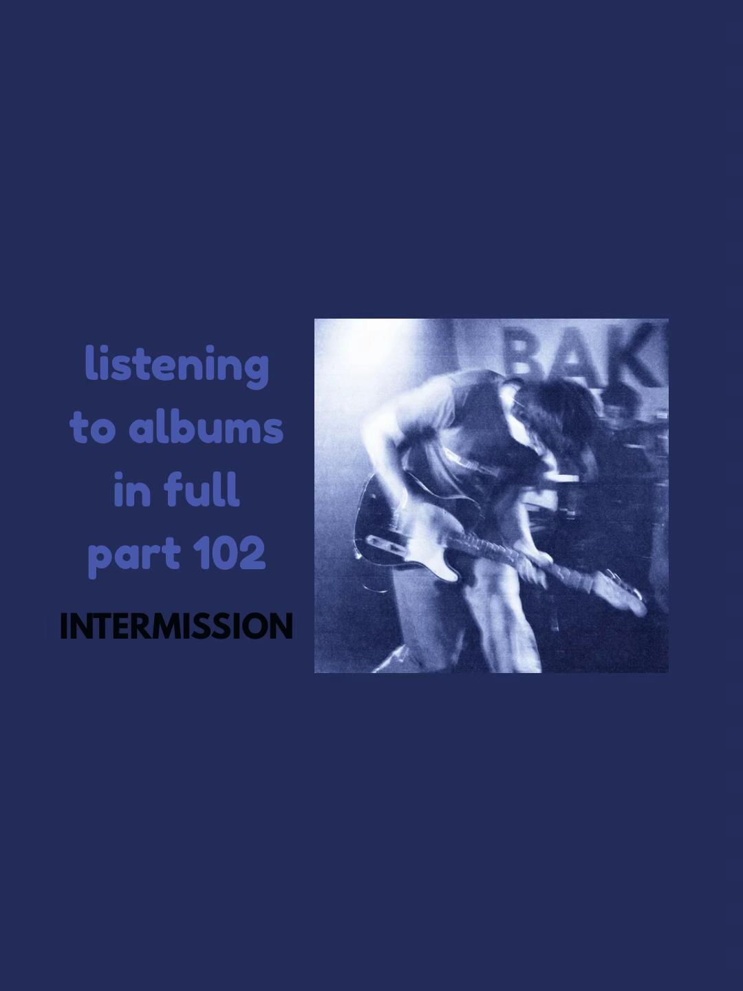 @INTERMISSION