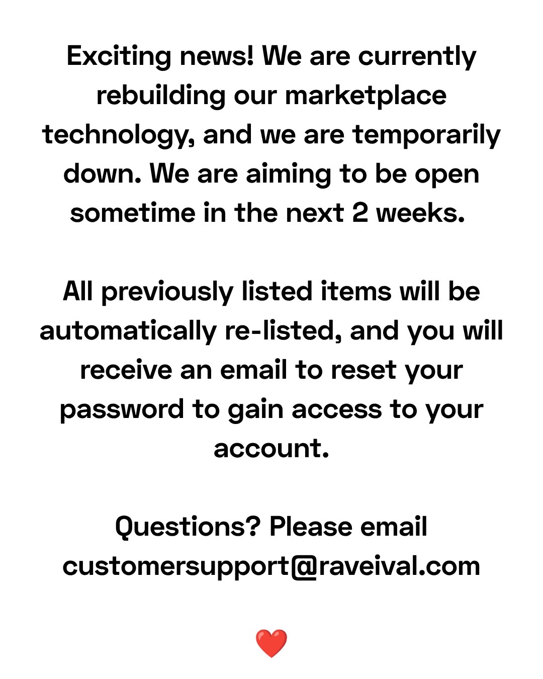 @Raveival ๐ Rave Wear Resale