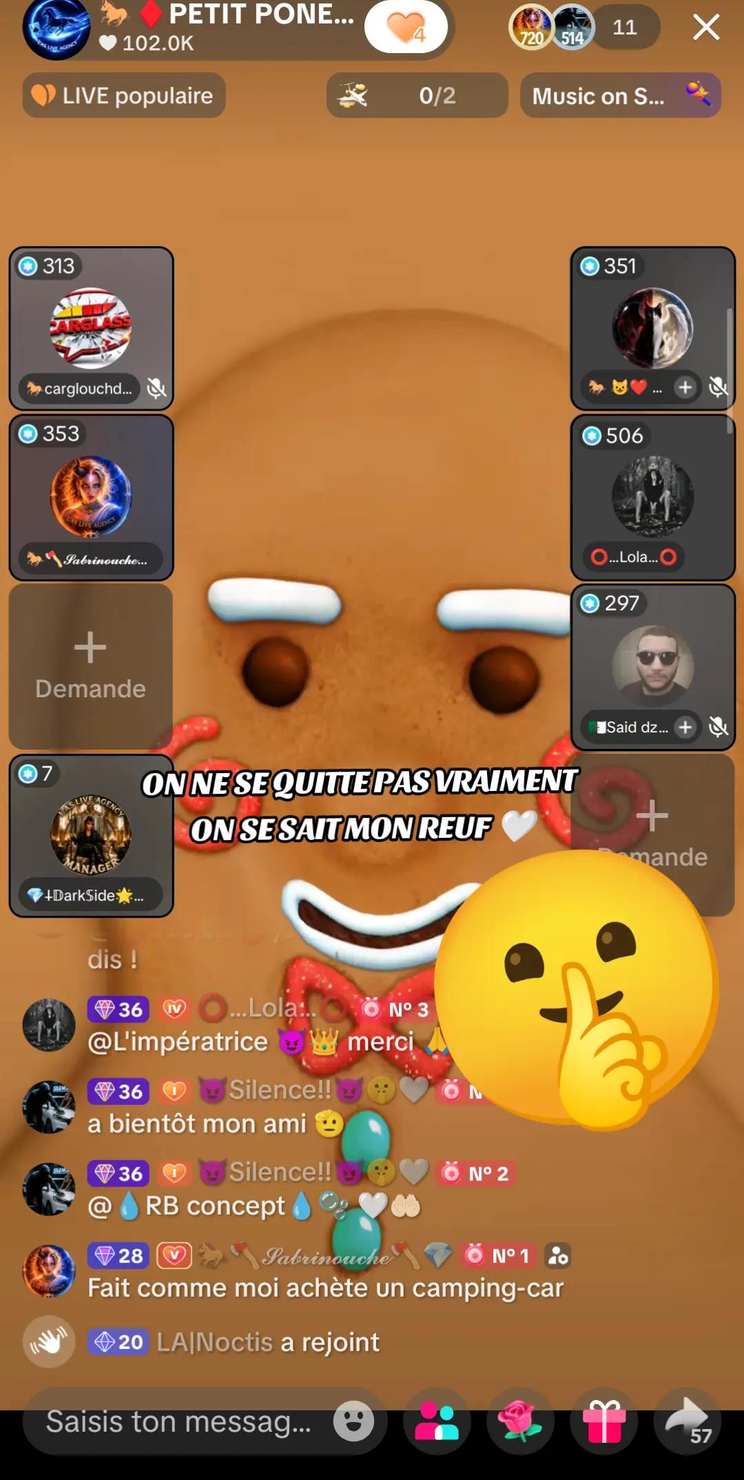 @😈Silence!!😈🤫🤍