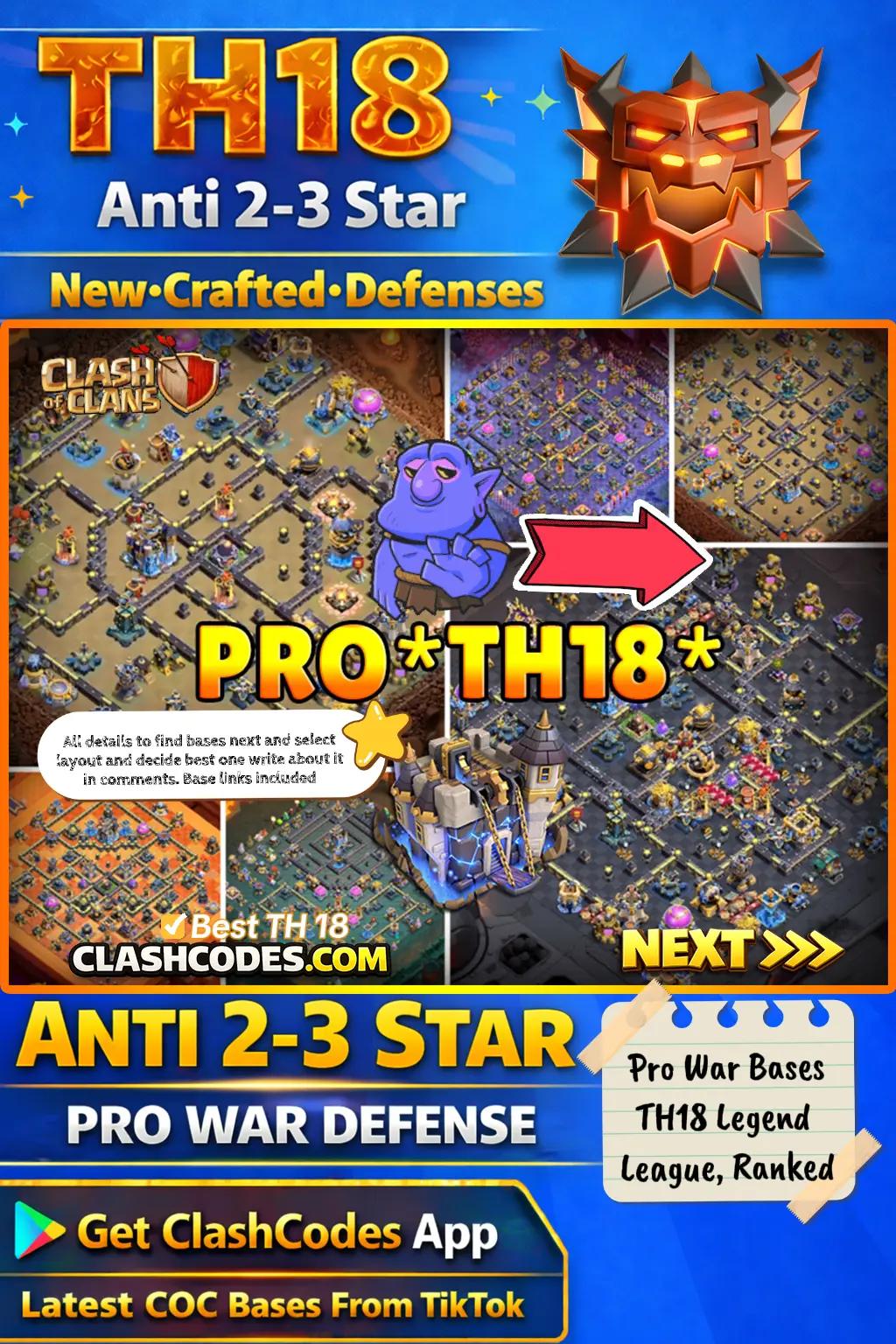 @Clashcodes COC Baselayouts