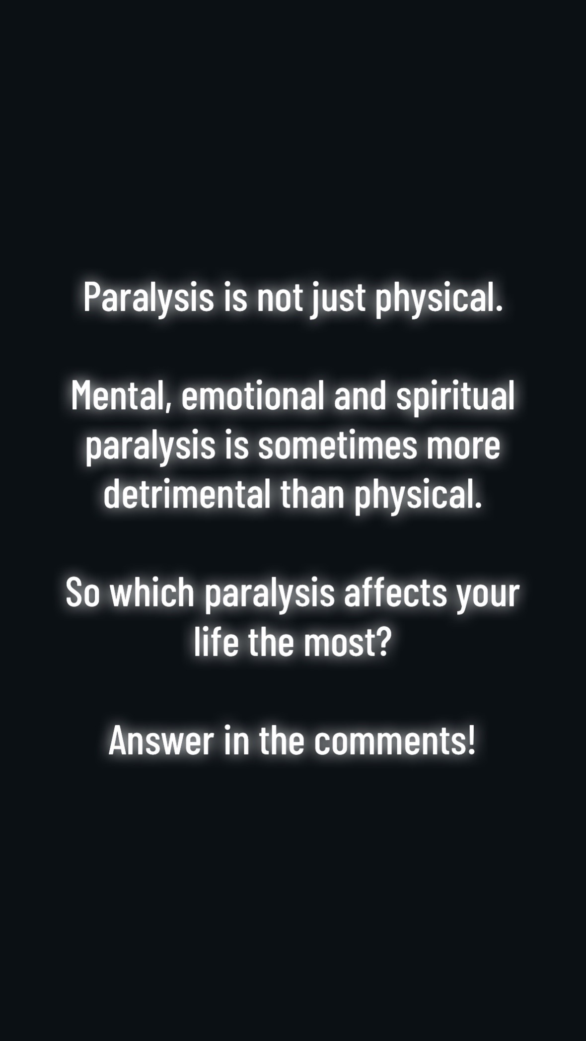 @PushPastParalysis