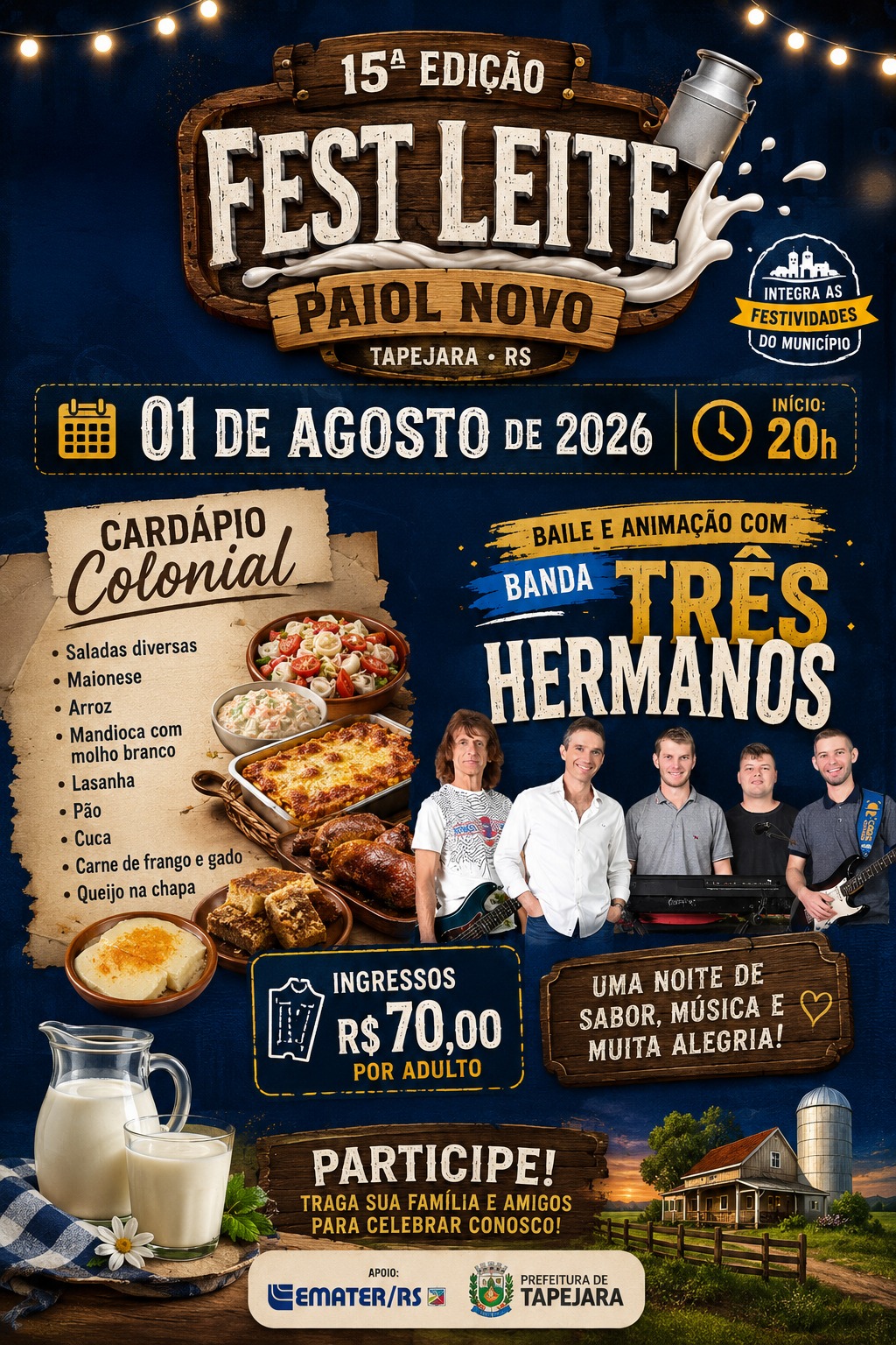 @Três Hermanos