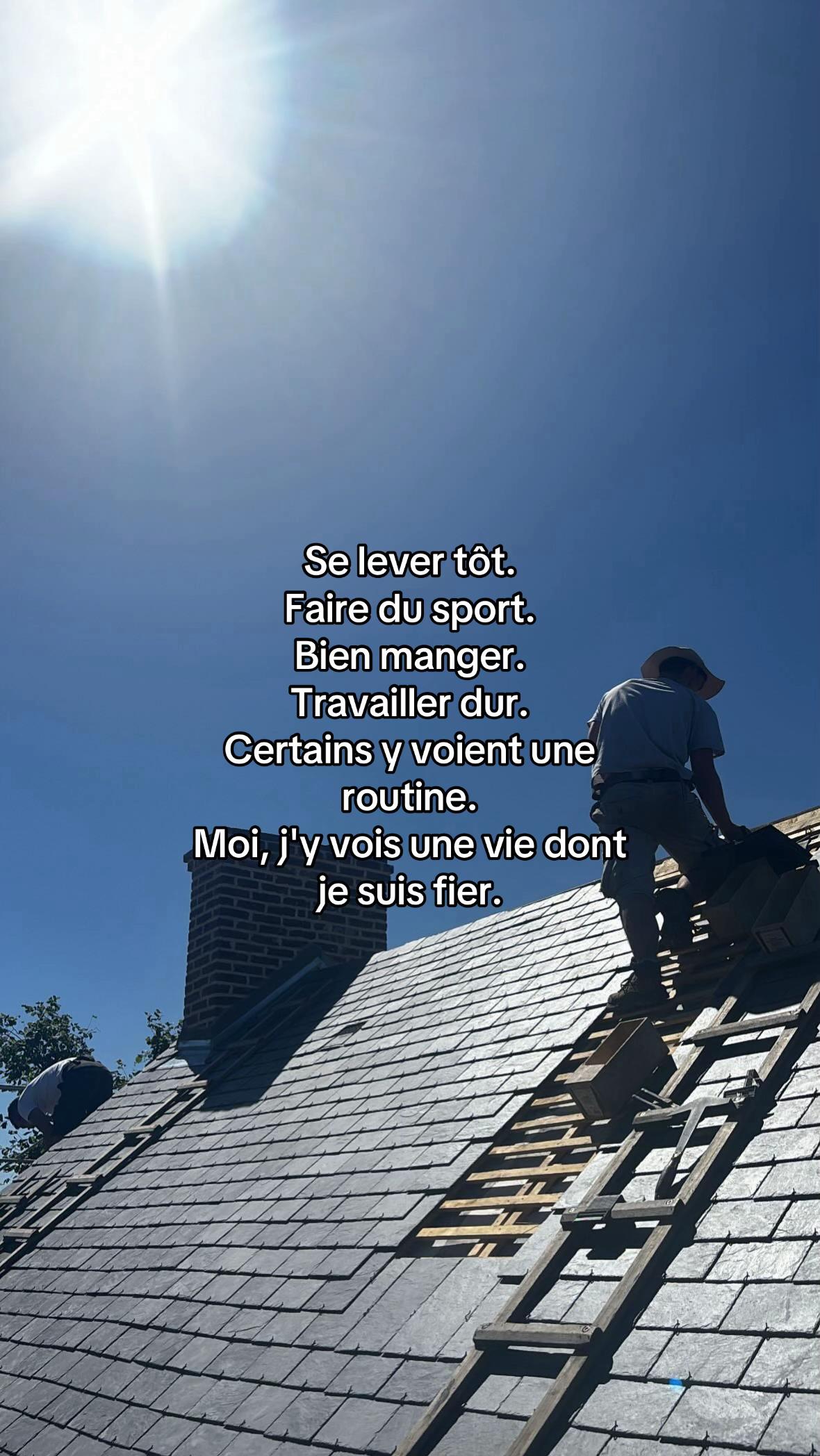 @Apprenti couvreur Du dimanche
