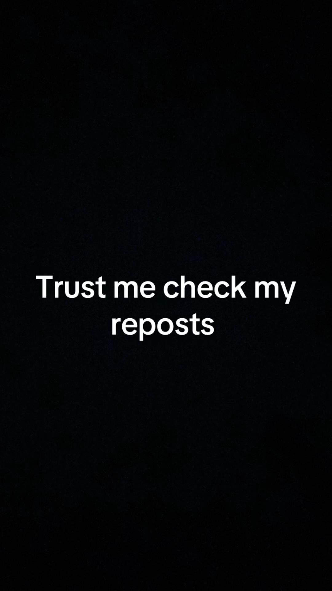 @Don’t check my reposts
