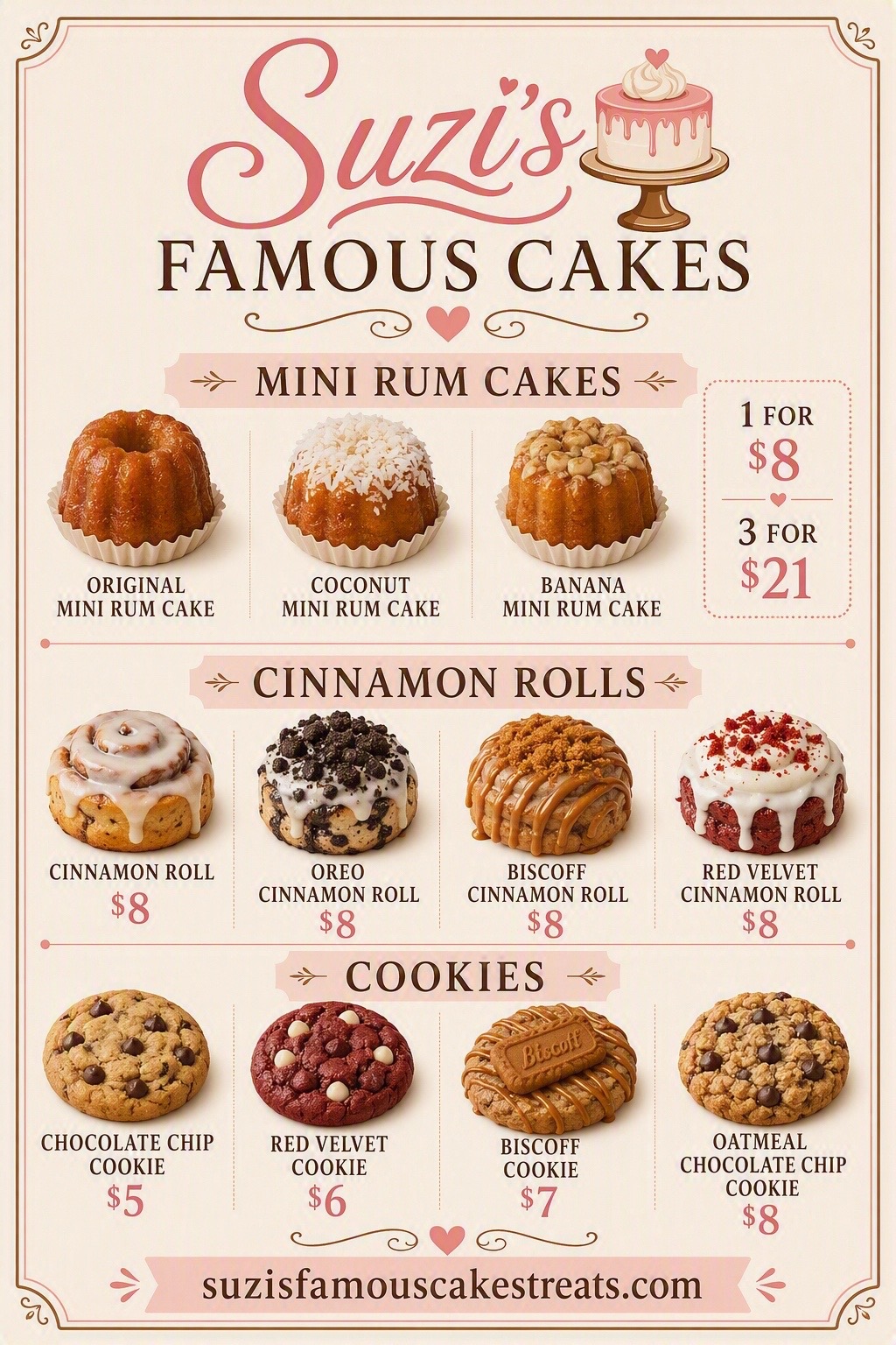 @Suzis Famous Cakes