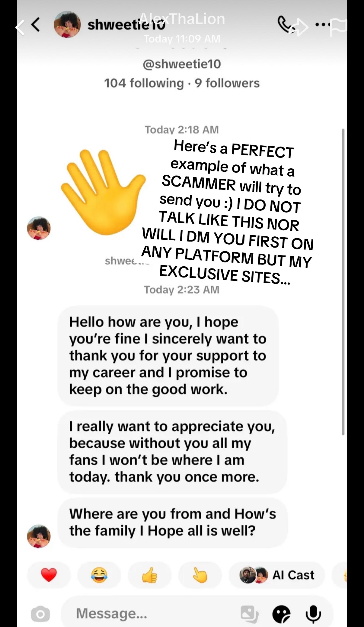 @Shweetie