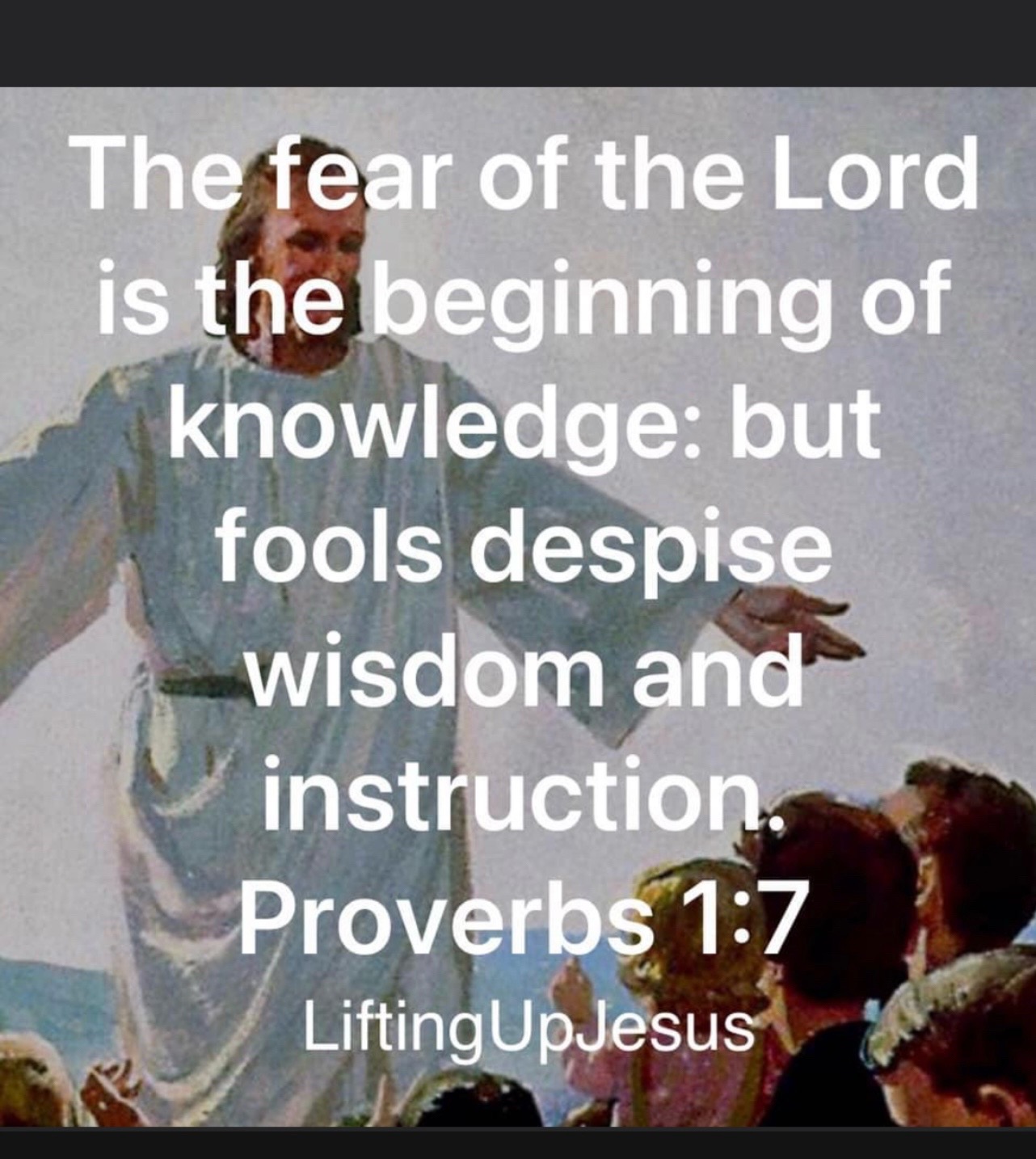 @liftingupjesus