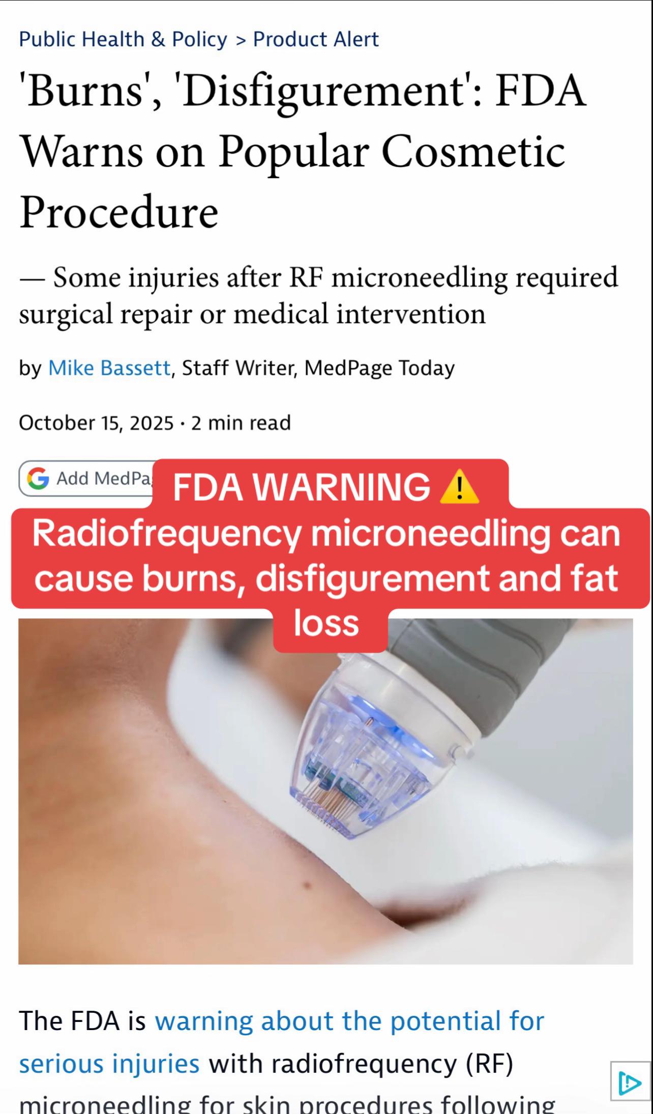 @RF DAMAGE AWARENESS