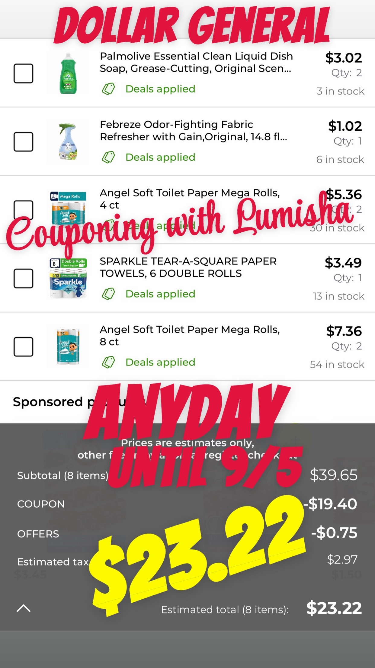 @Couponing with Lumisha