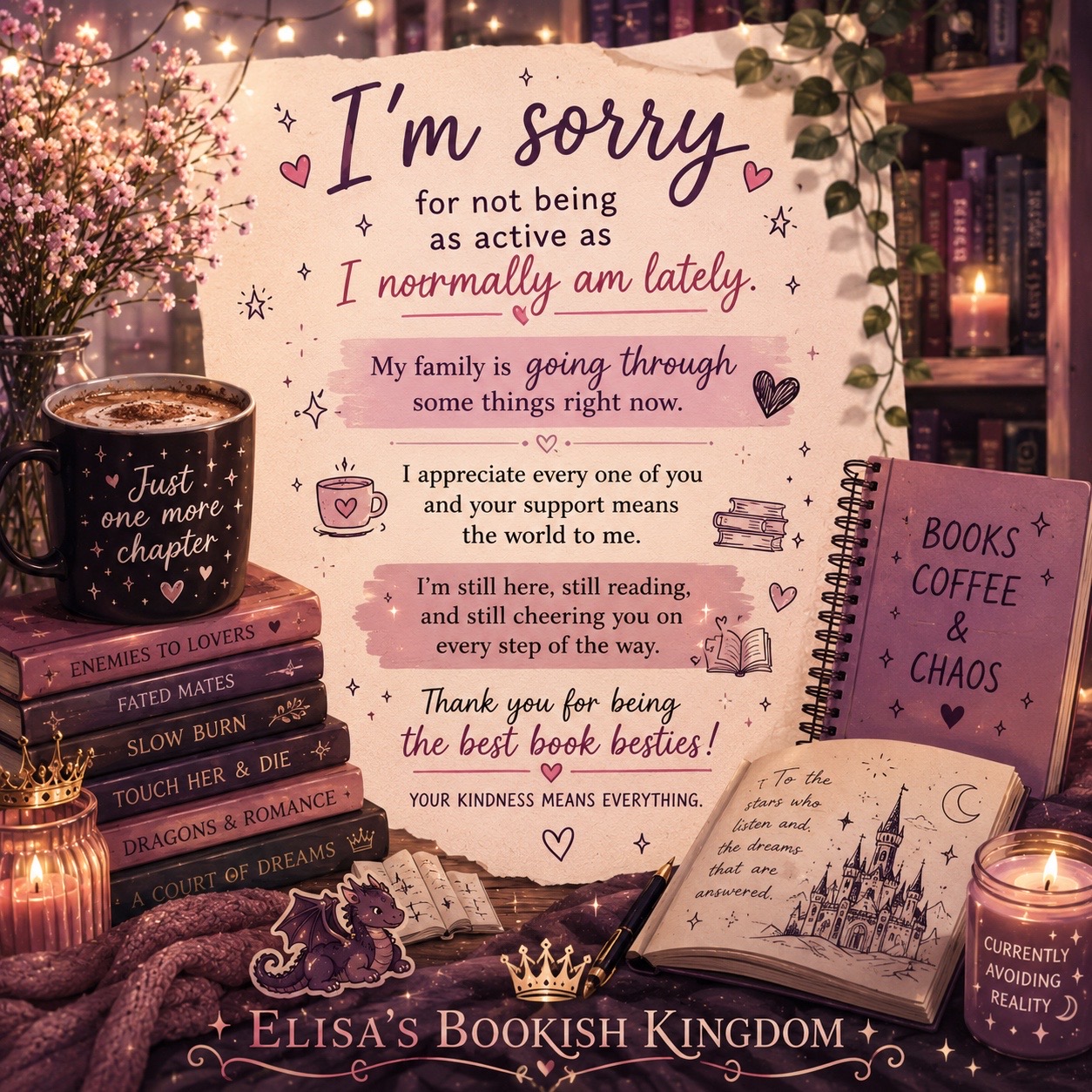 @📚❤️&zwj;🔥Elisa&rsquo;s Bookish Kingdom