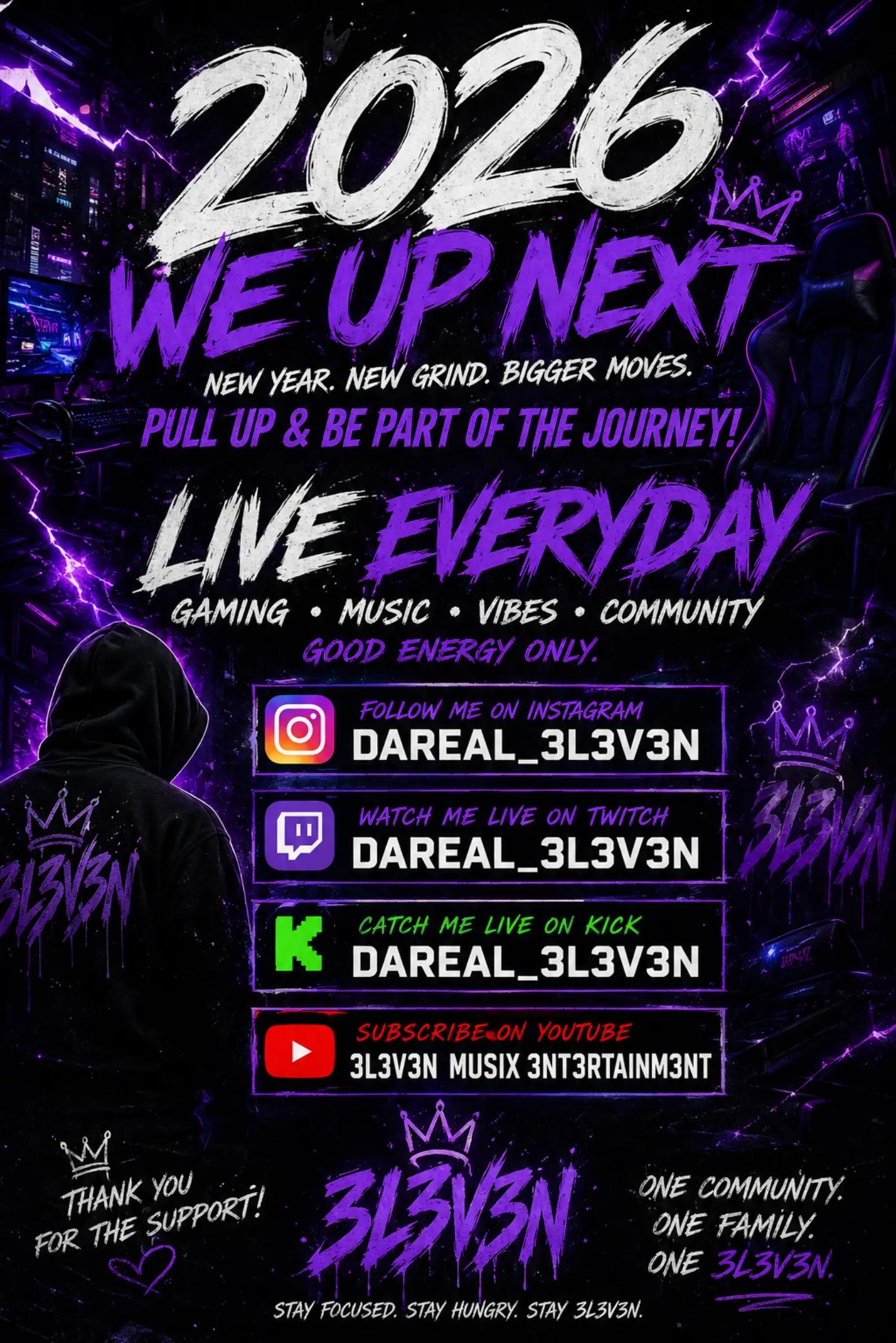 @Da Real 3L3V3N