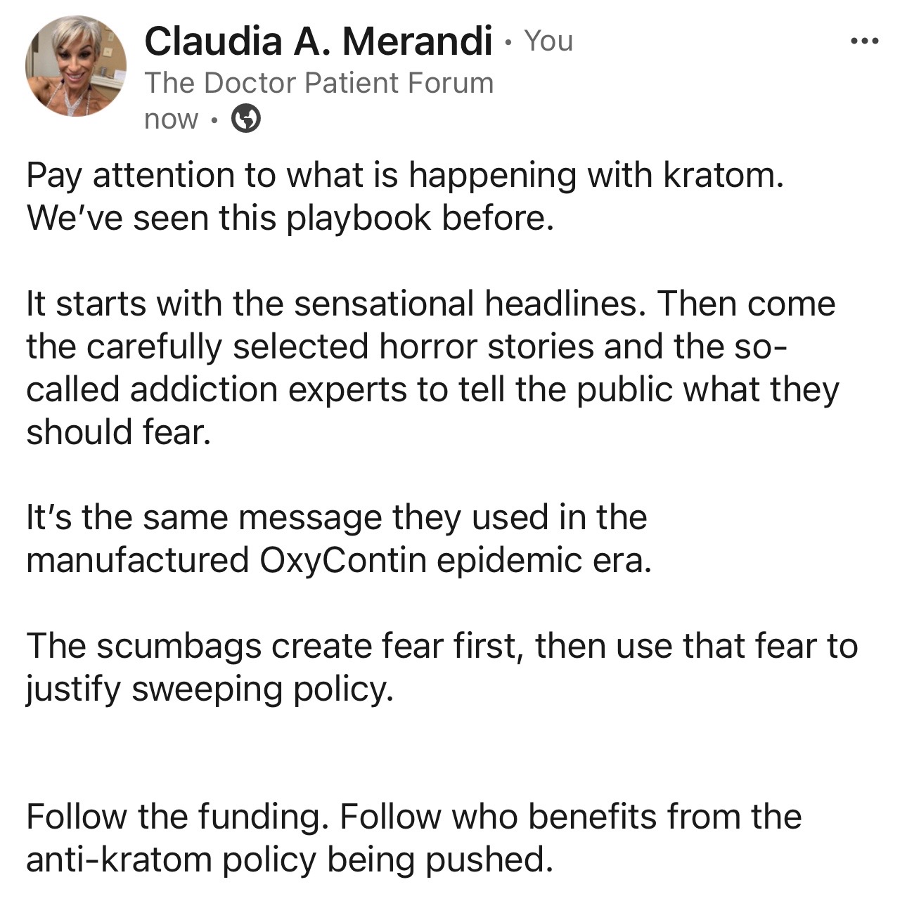 @Claudia A. Merandi