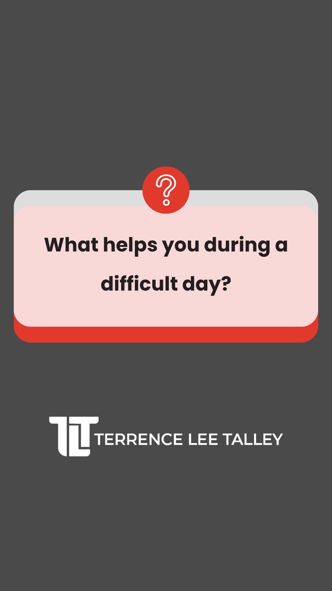 @Terrence Talley