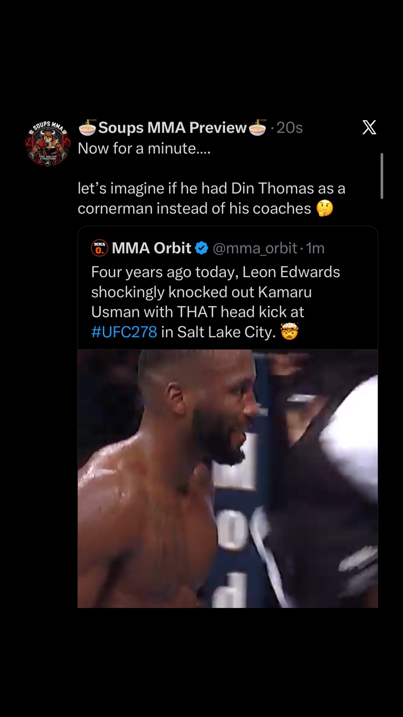 @🍜Soups MMA Preview 🍜