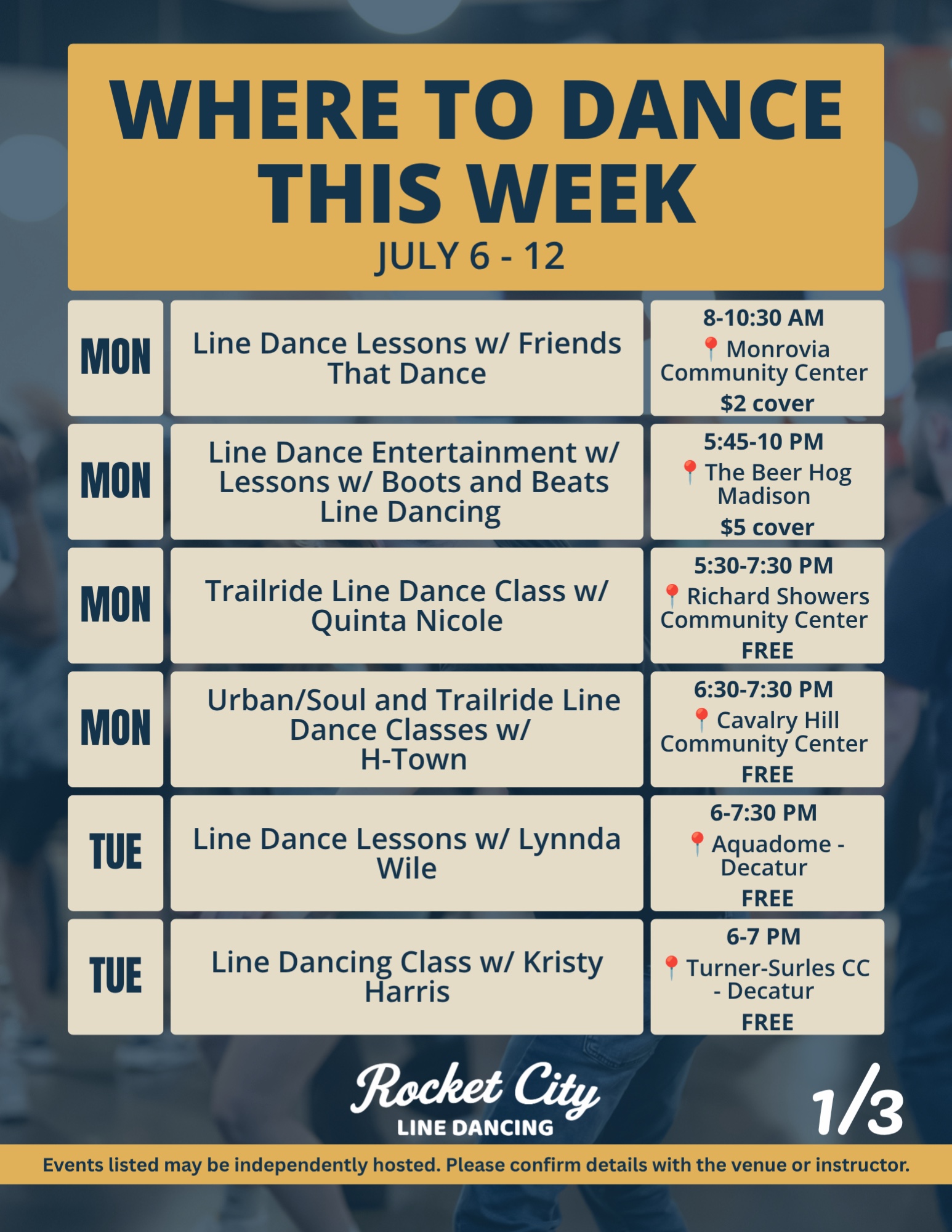 @Rocket City Line Dancing