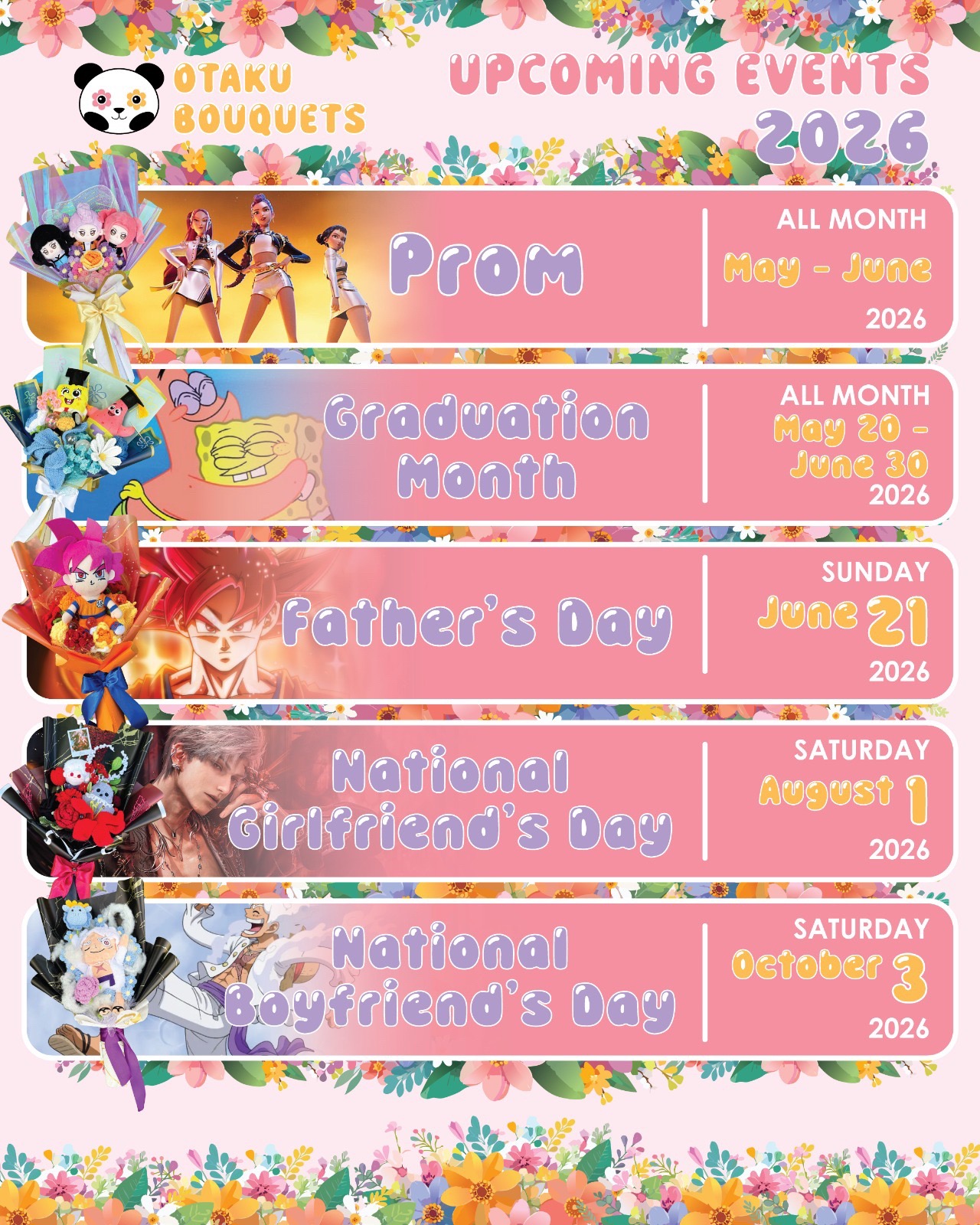 @Otaku Bouquets