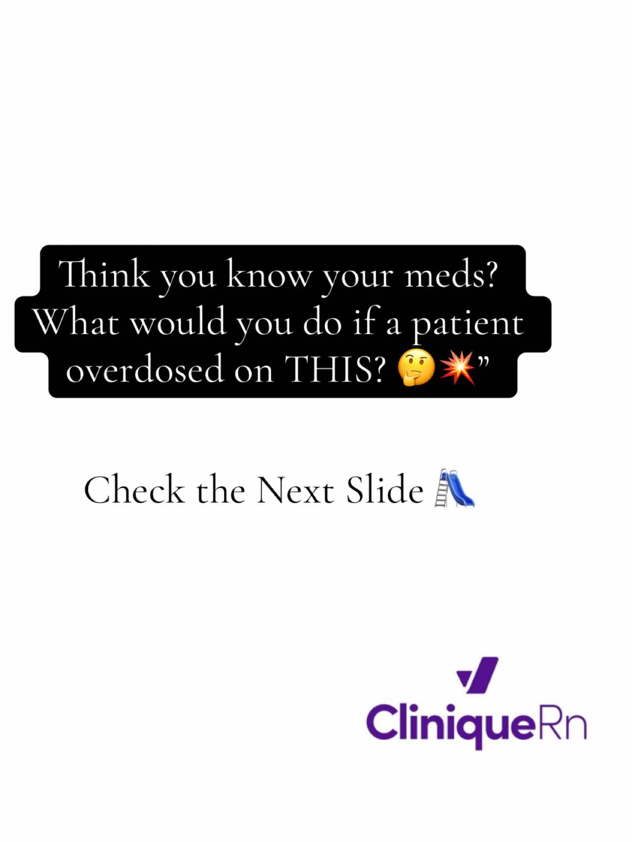 @CliniqueRN