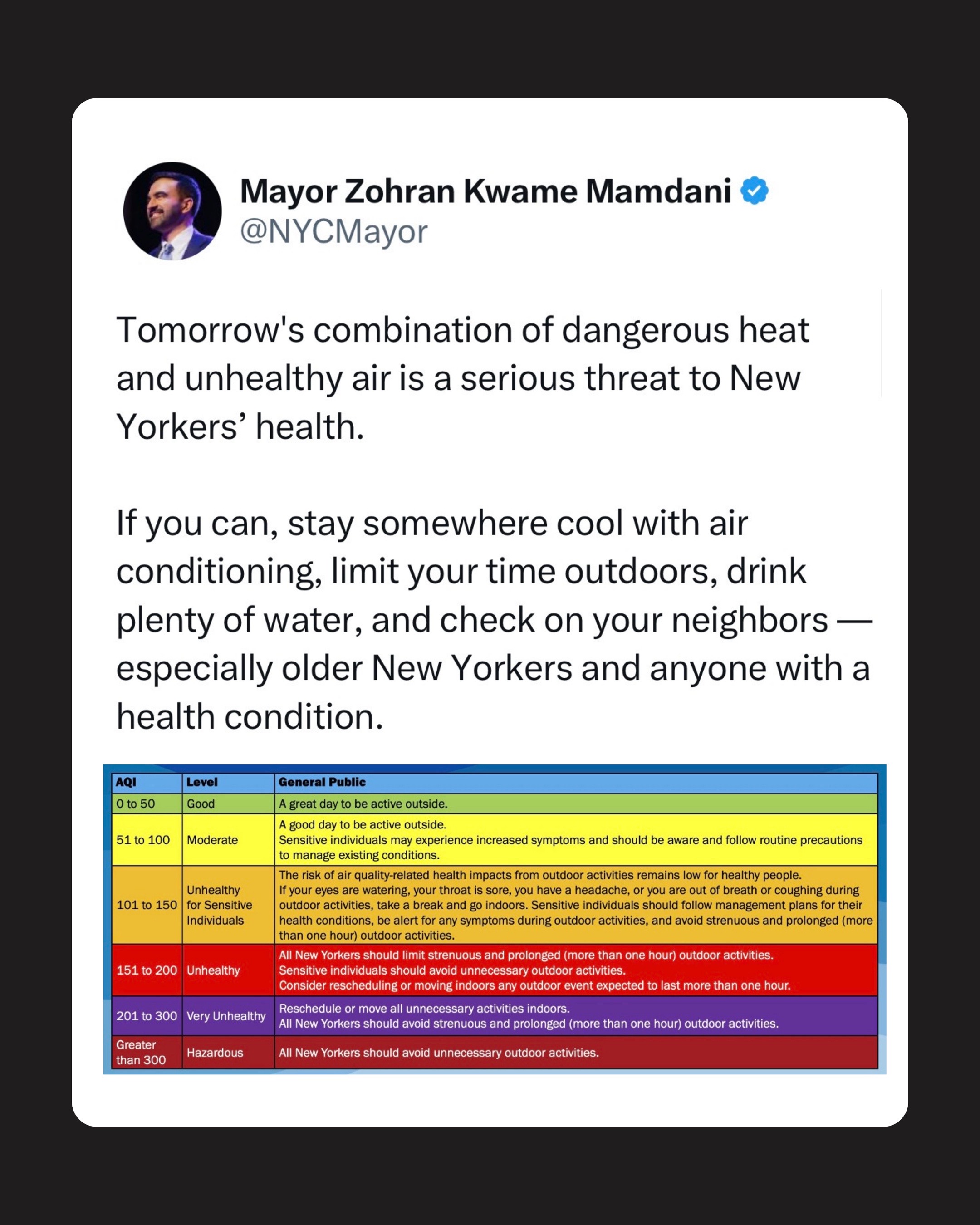 @Mayor Zohran Kwame Mamdani