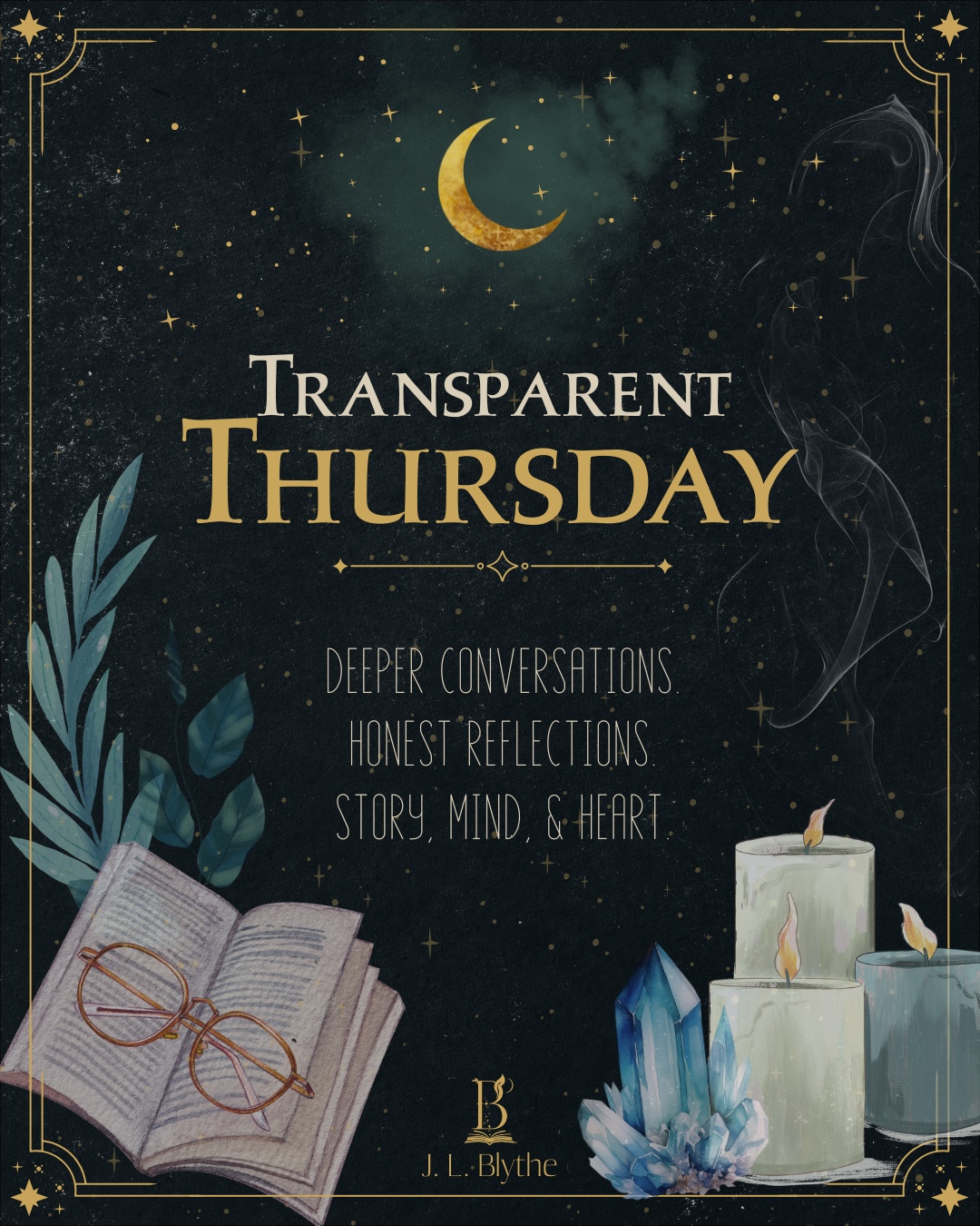 @J. L. Blythe | Author