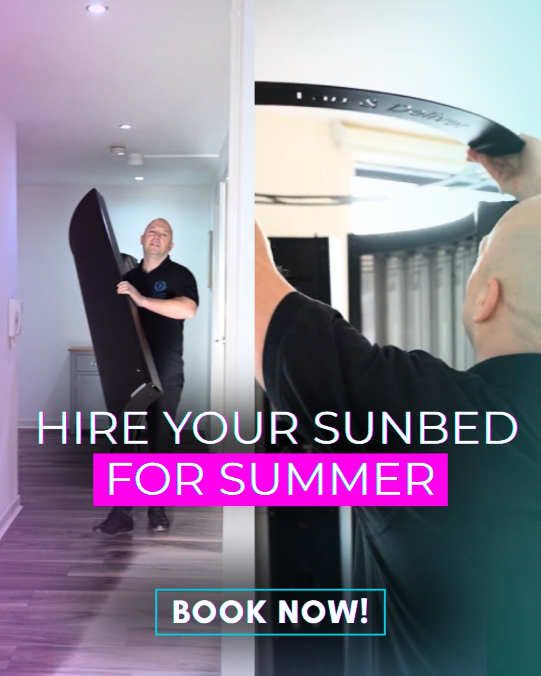 @Tan & Deliver Home Hire Sunbed
