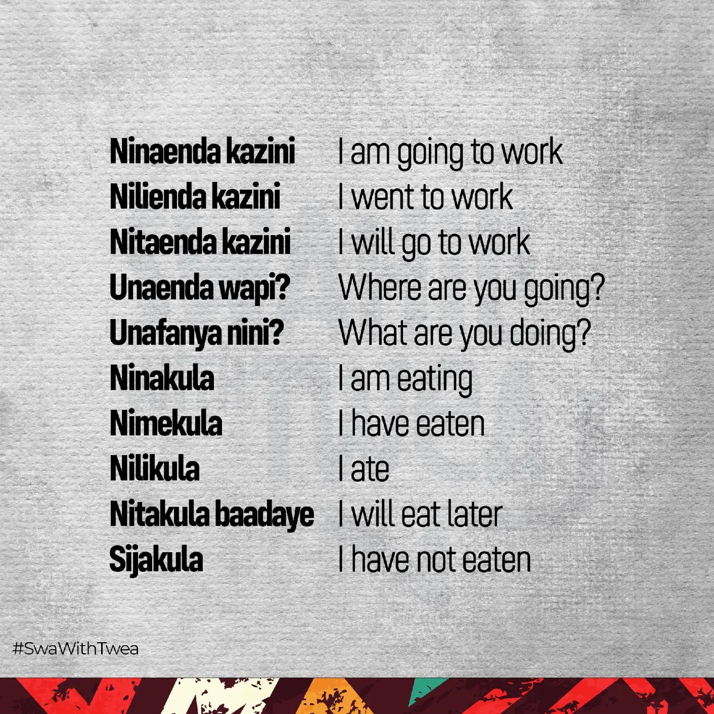 @Swahili With Twea