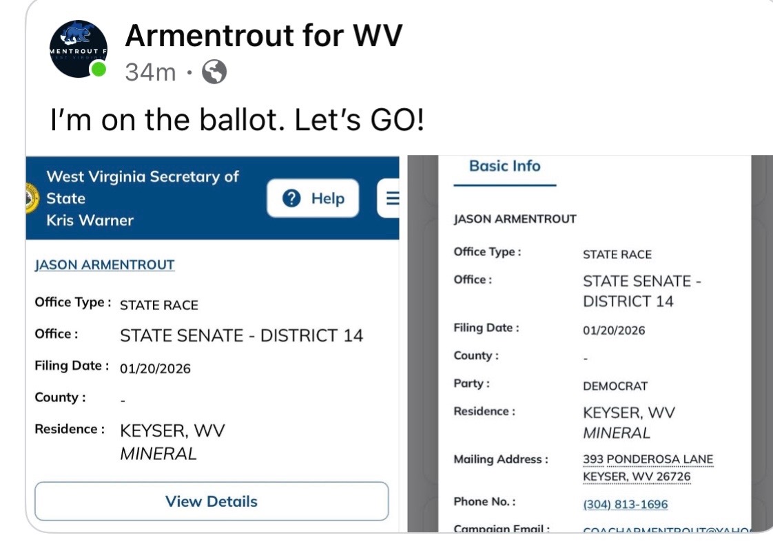 @Armentrout for WV