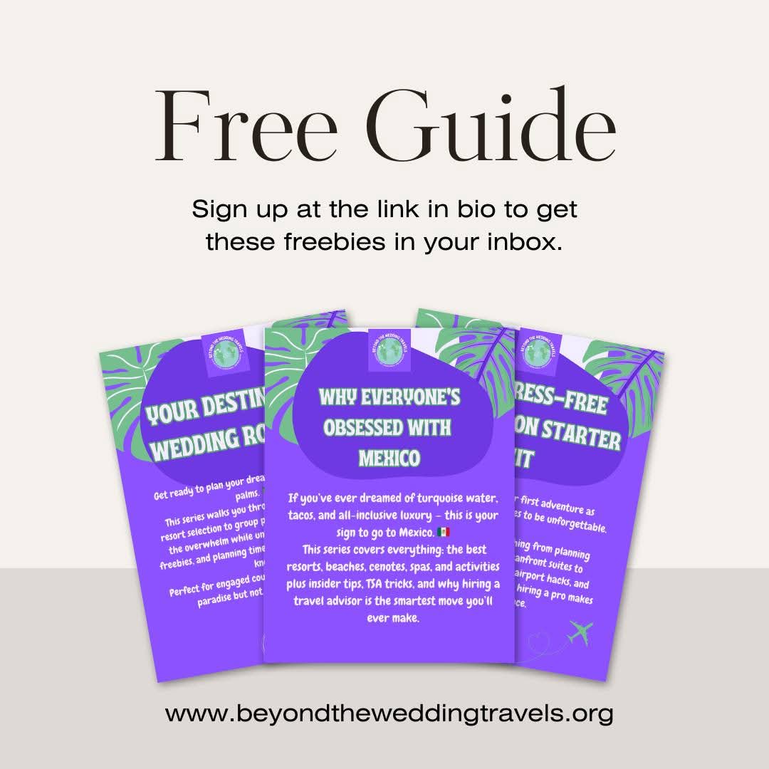 @Melissa | Wedding Travel Agent