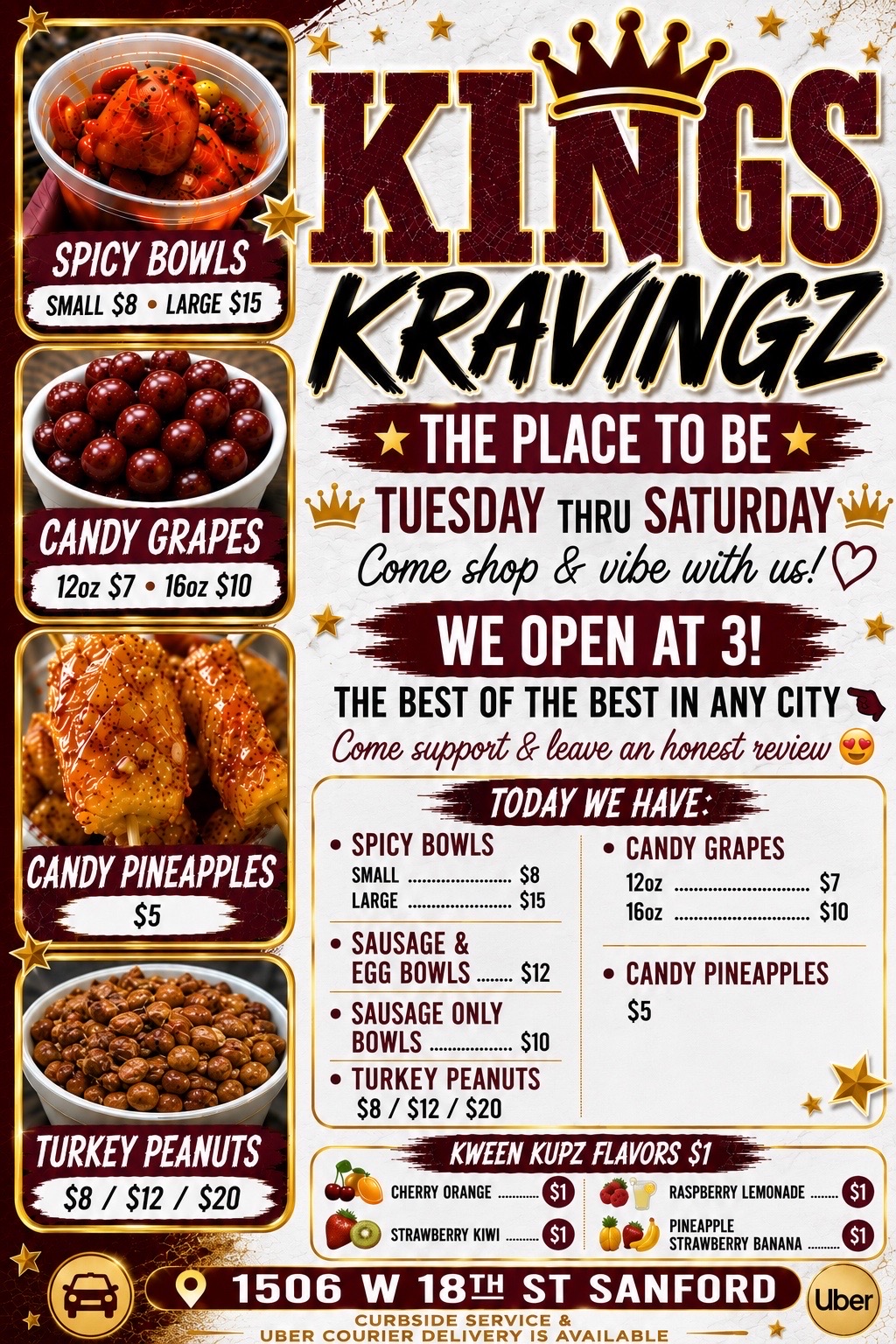 @Kings Kravingz Spicy Bowls