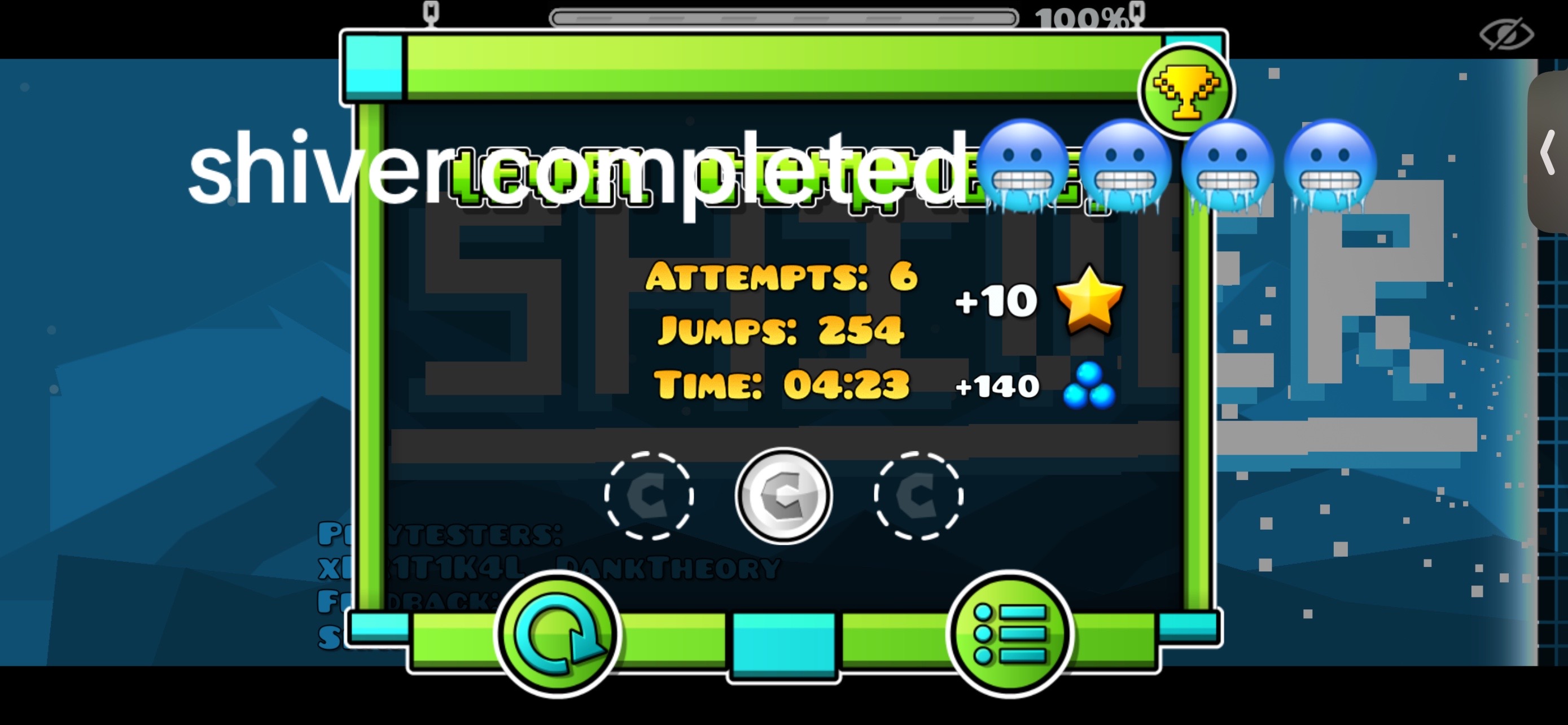 @Geometry dash difficulty face