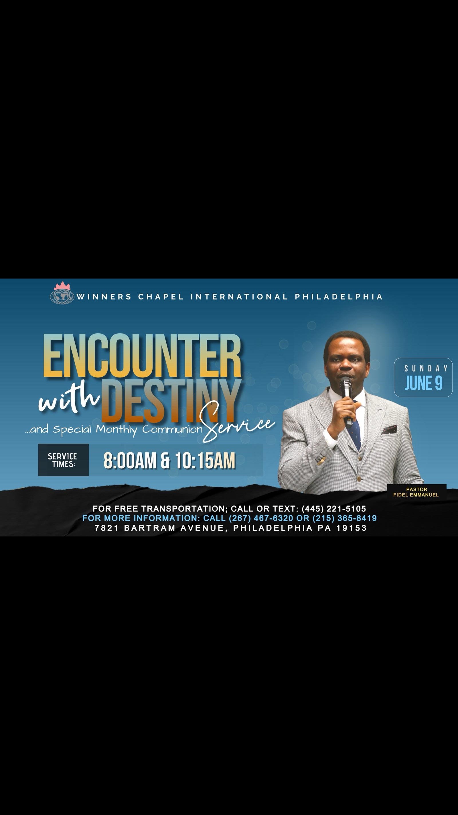 @Winners Chapel Philadelphia