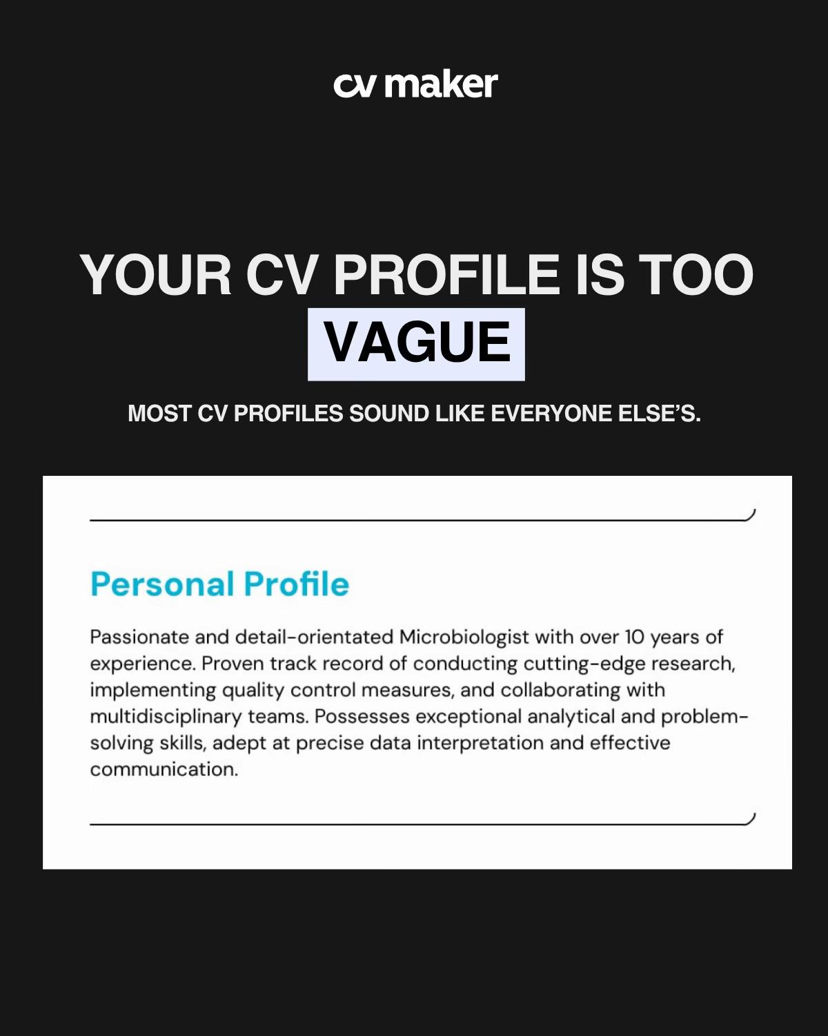 @CVMaker