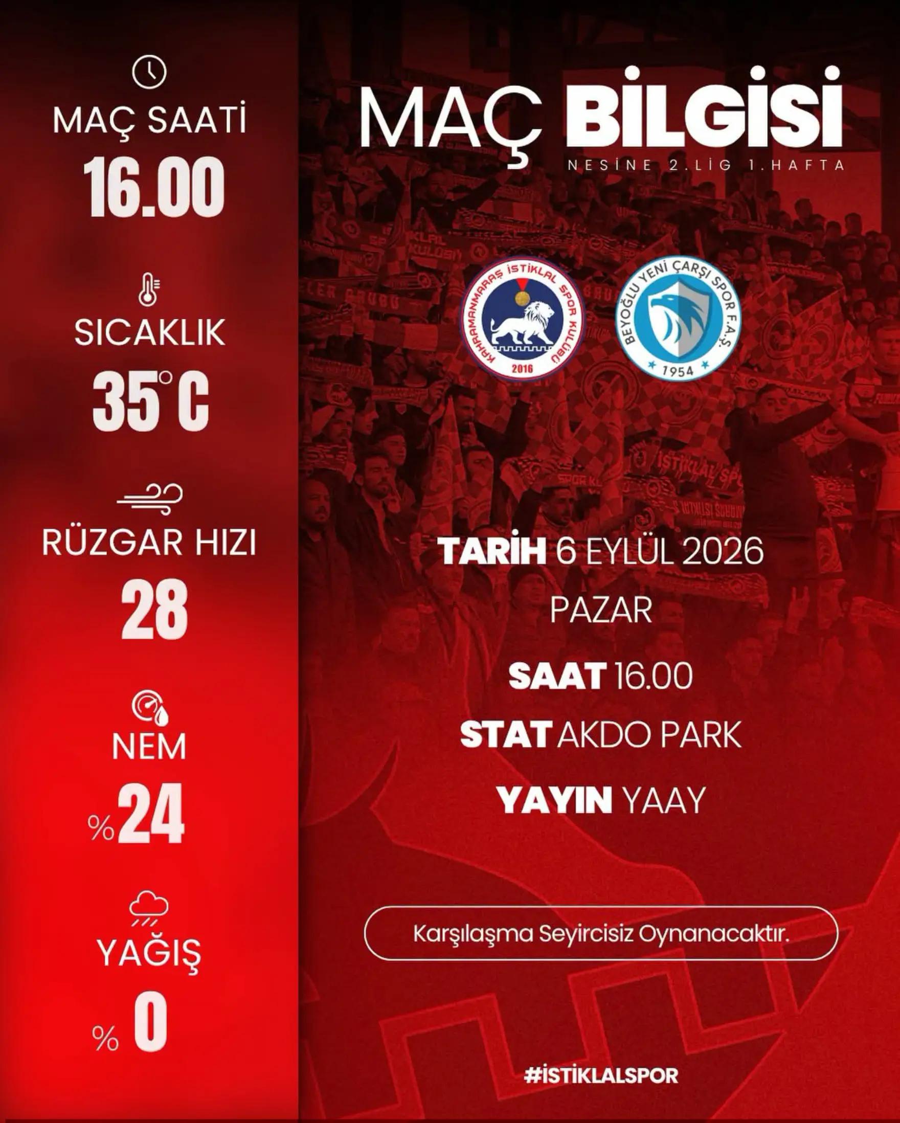 @Kahramanmaraş İstiklalspor