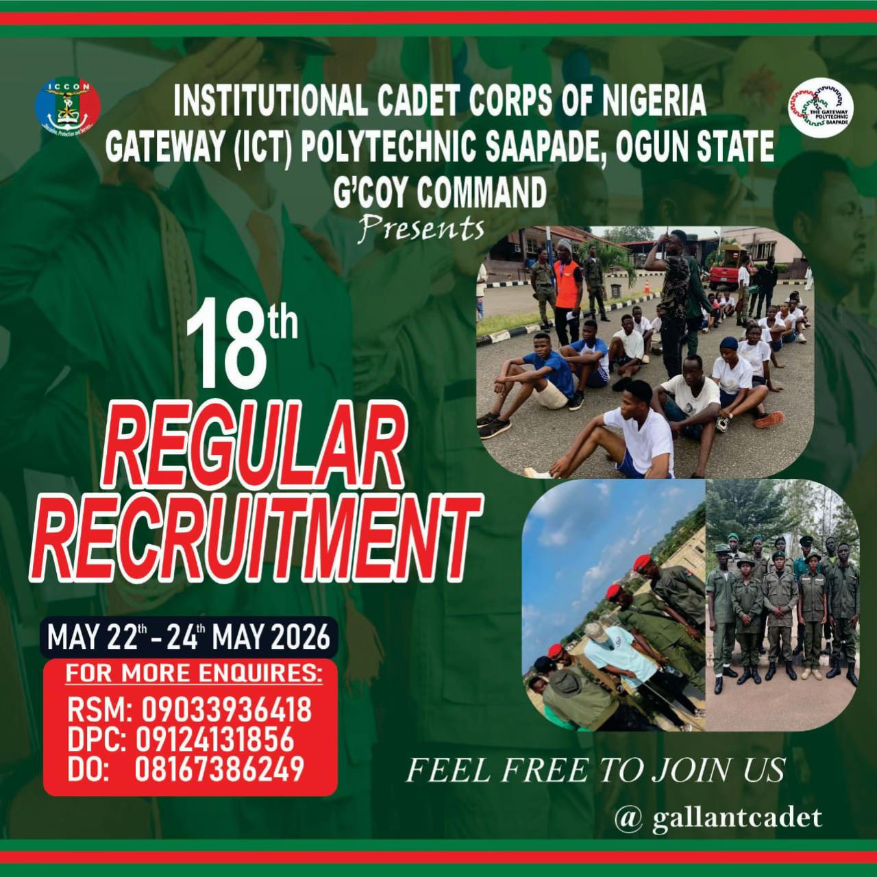 @CADETMEDIA G'COYSAAPADE CMD