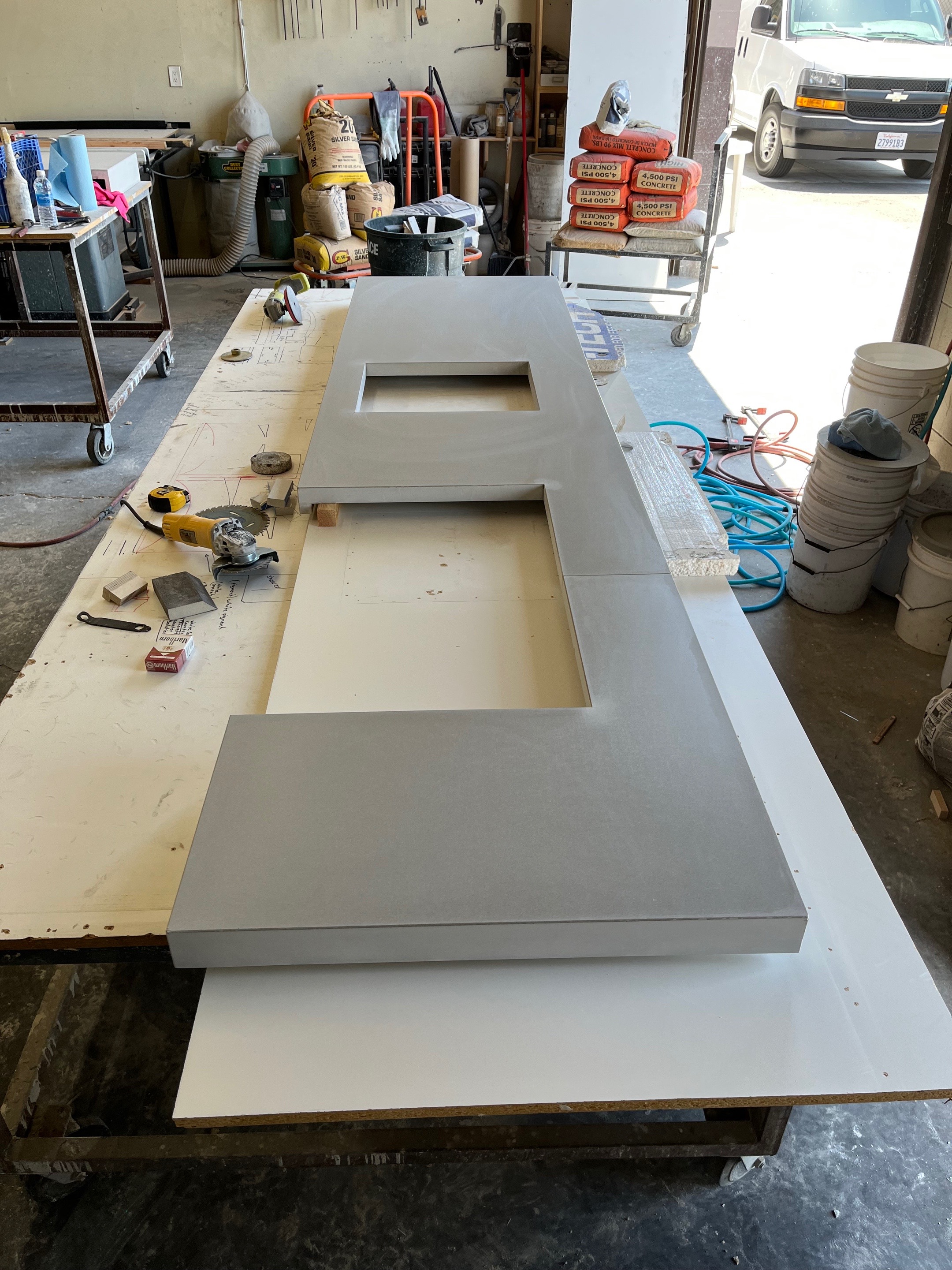 @Opus concrete countertops