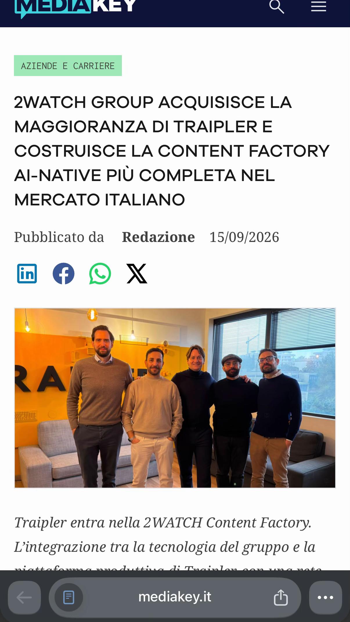 @Aldo Ricci - Conneehome.com