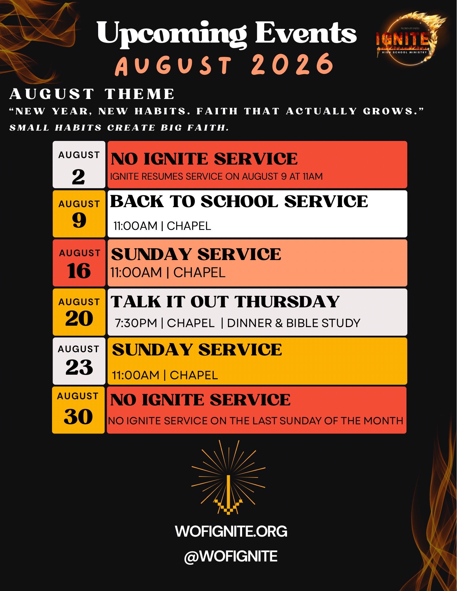 @Word of Faith - Youth Ministry