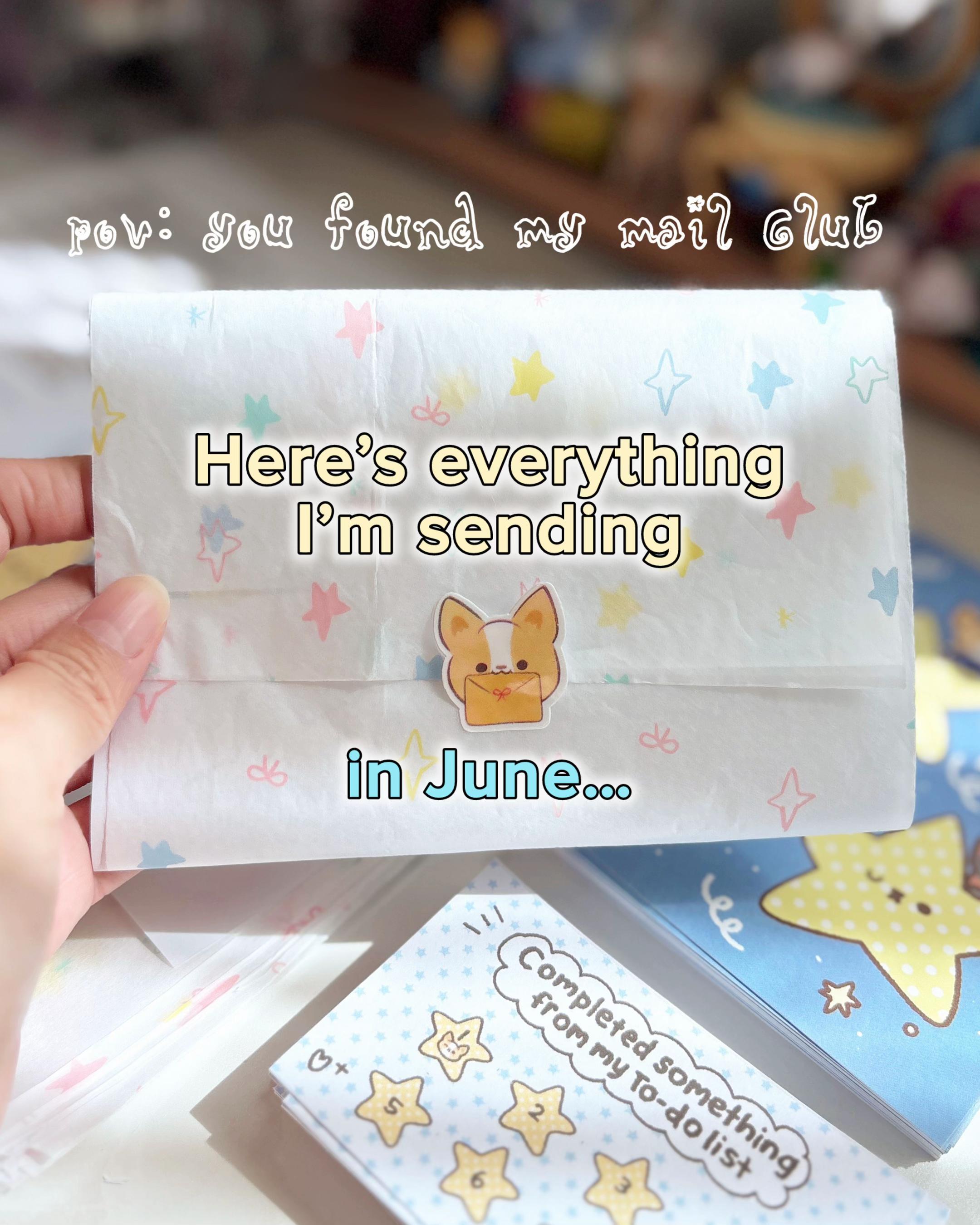@corgiyolk | mail club ☆