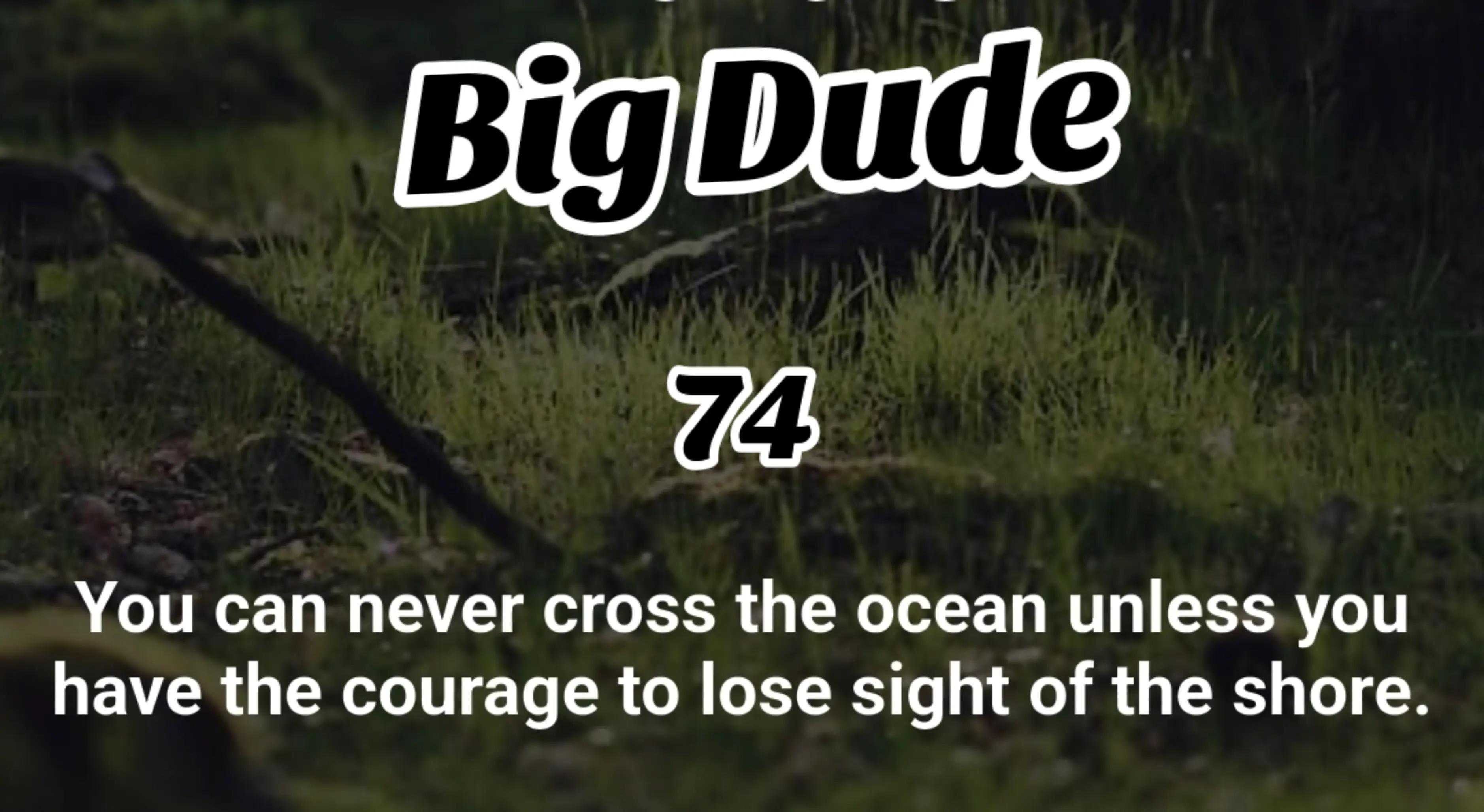 @Big Dude